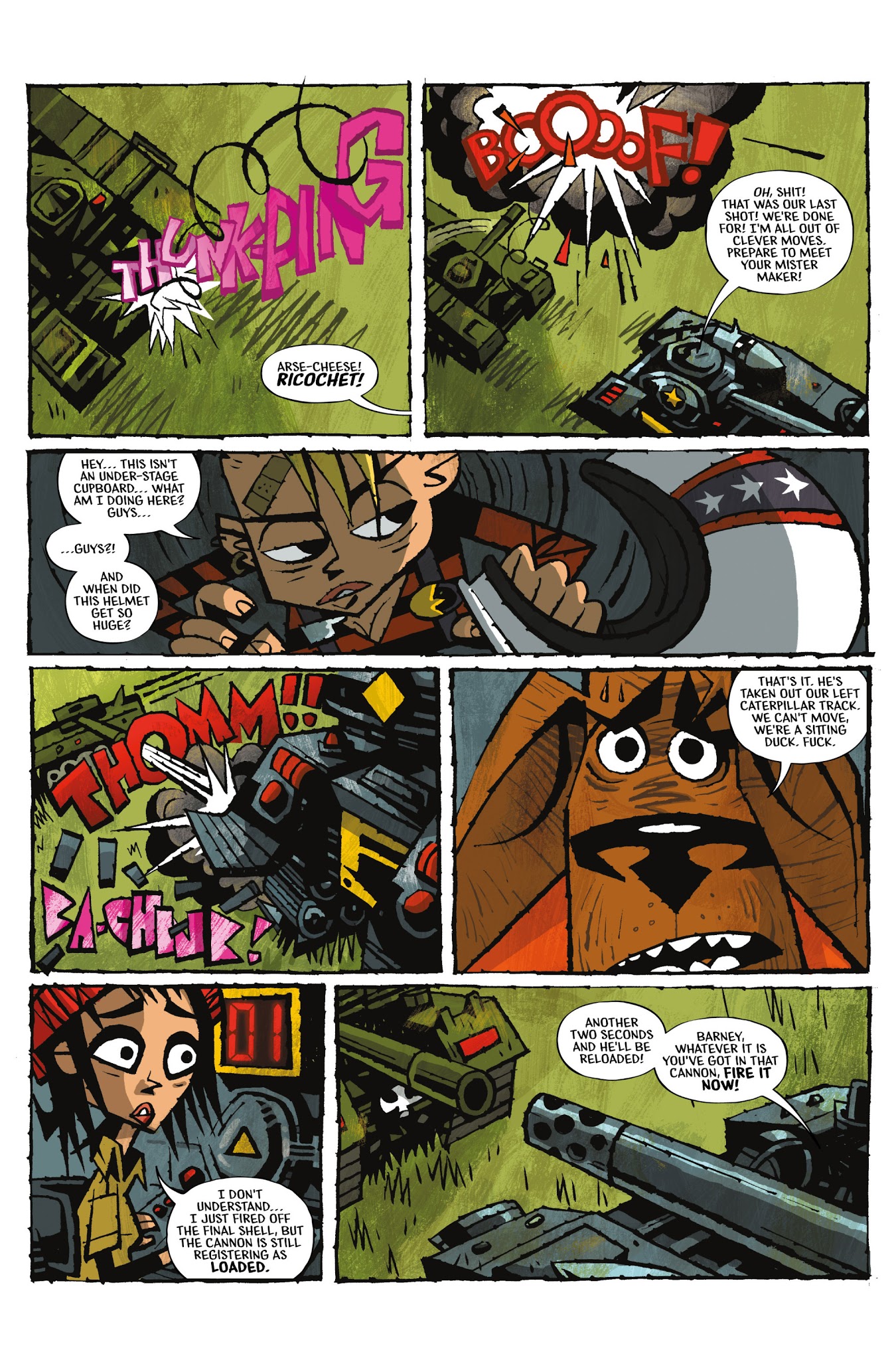 Read online Tank Girl: 21st Century Tank Girl comic -  Issue #2 - 26