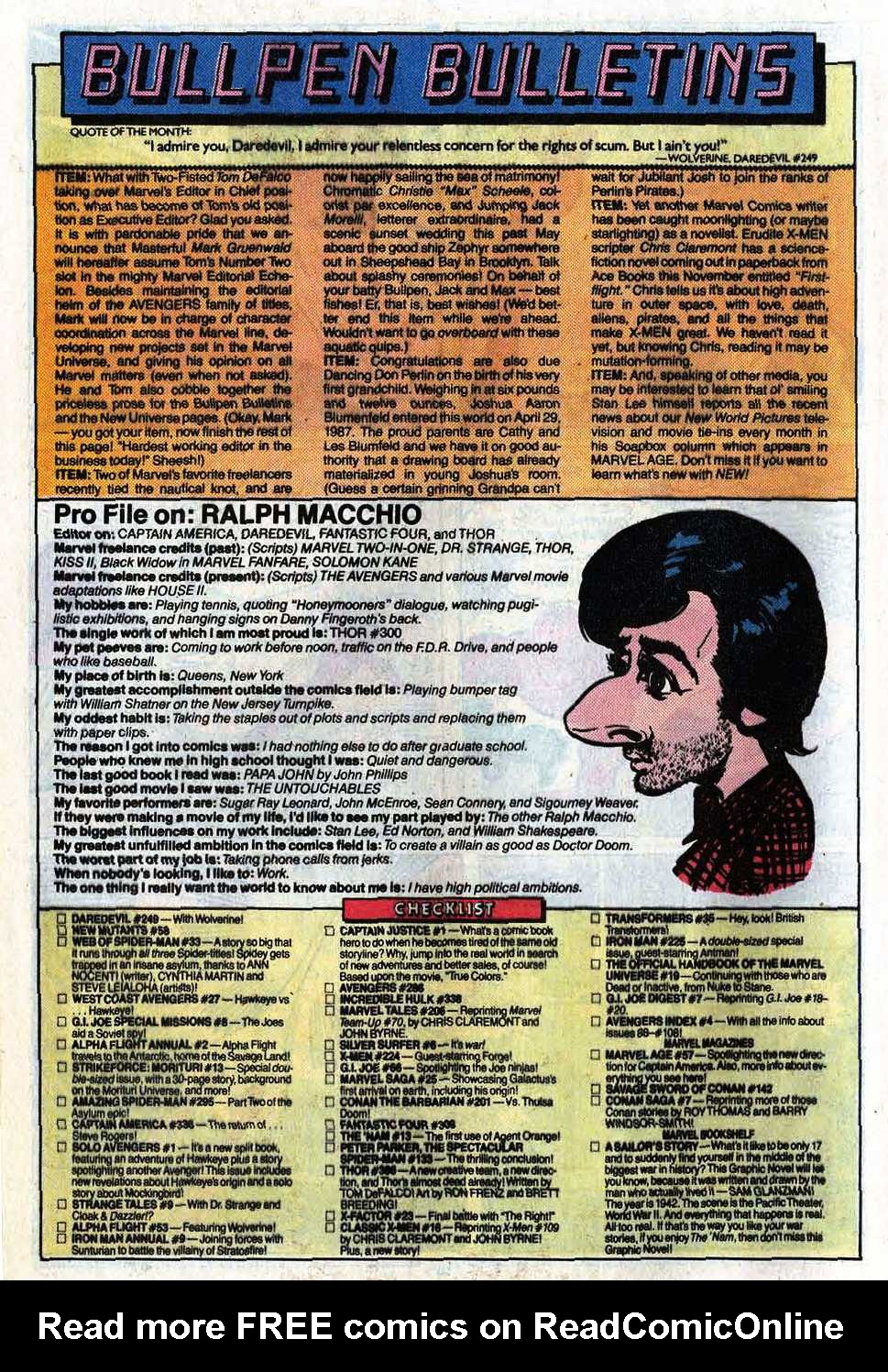 Read online Fantastic Four (1961) comic -  Issue #309 - 27