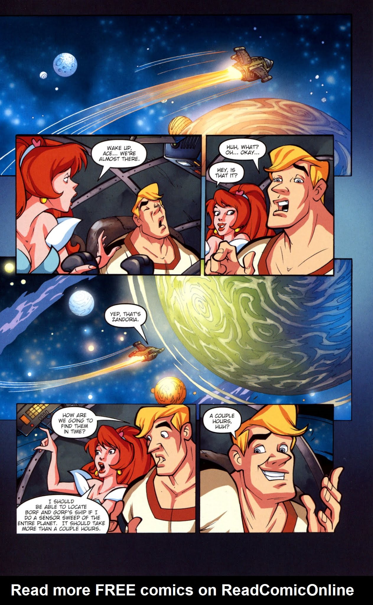 Read online Don Bluth Presents Space Ace comic -  Issue #4 - 20