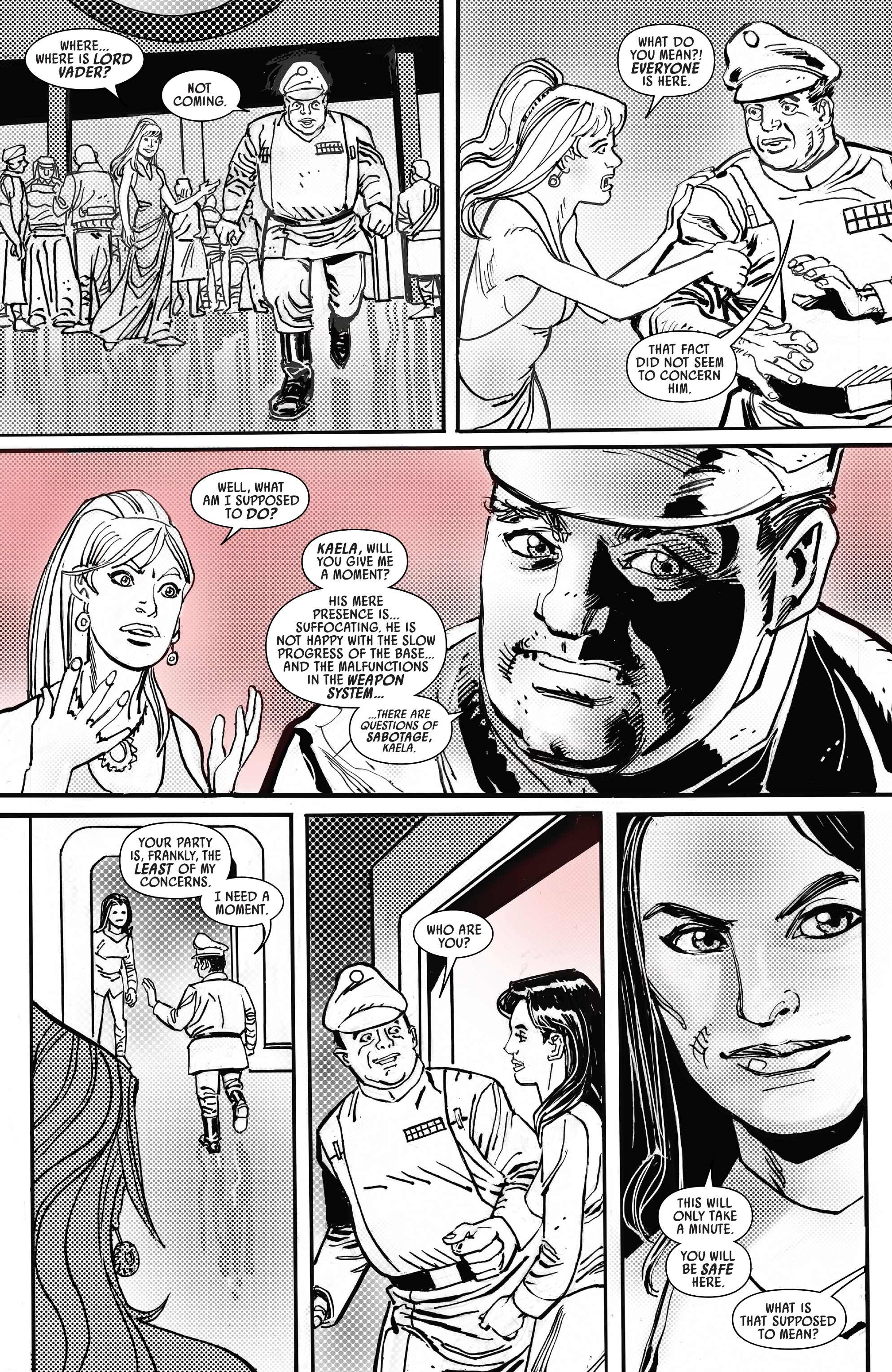 Read online Star Wars: Darth Vader - Black, White & Red comic -  Issue #1 - 22