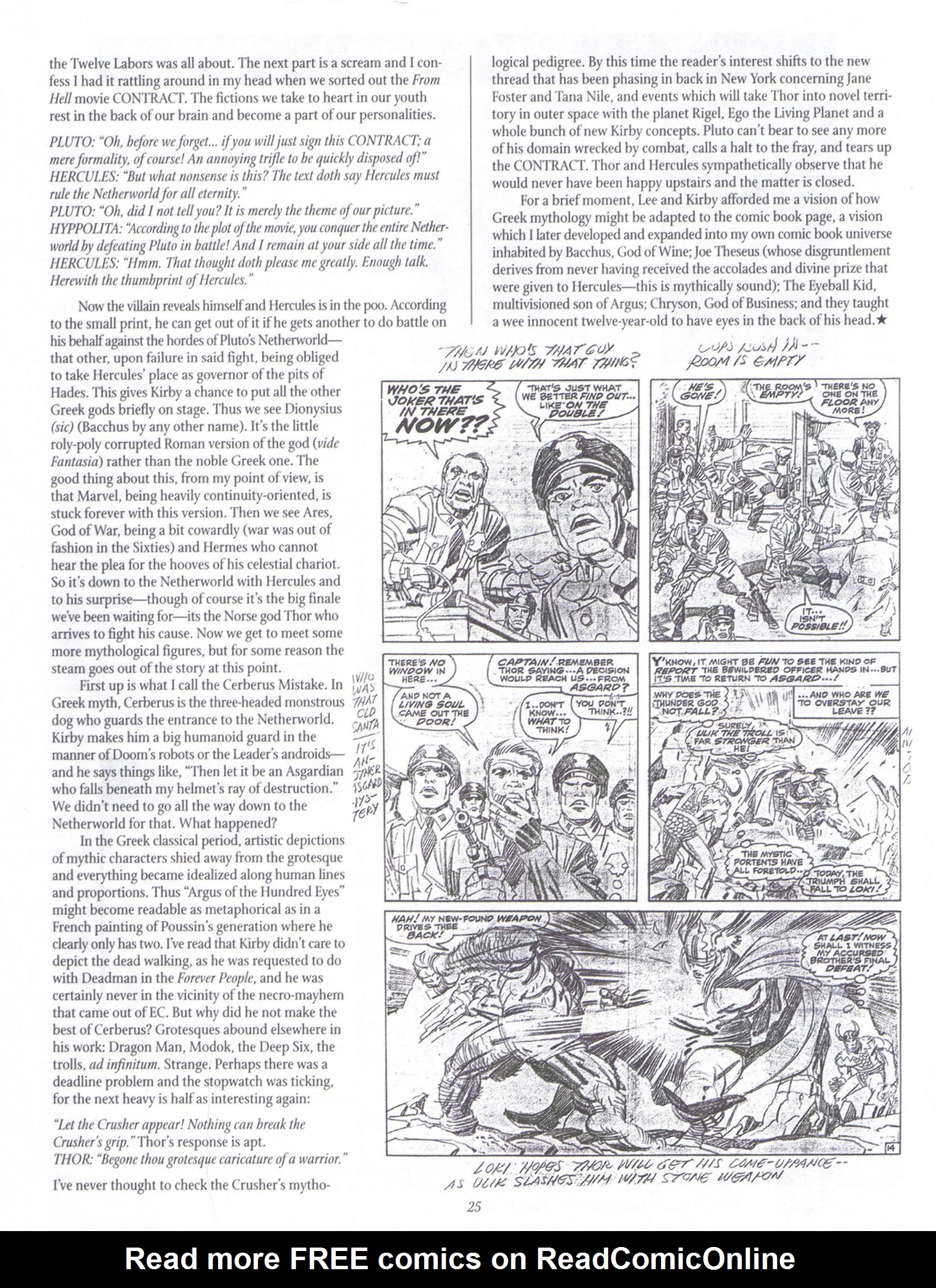 Read online The Jack Kirby Collector comic -  Issue #21 - 25