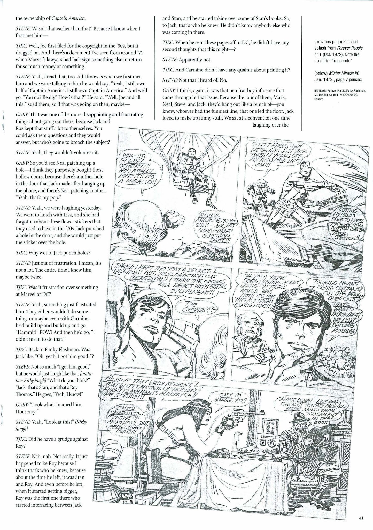 Read online The Jack Kirby Collector comic -  Issue #43 - 43