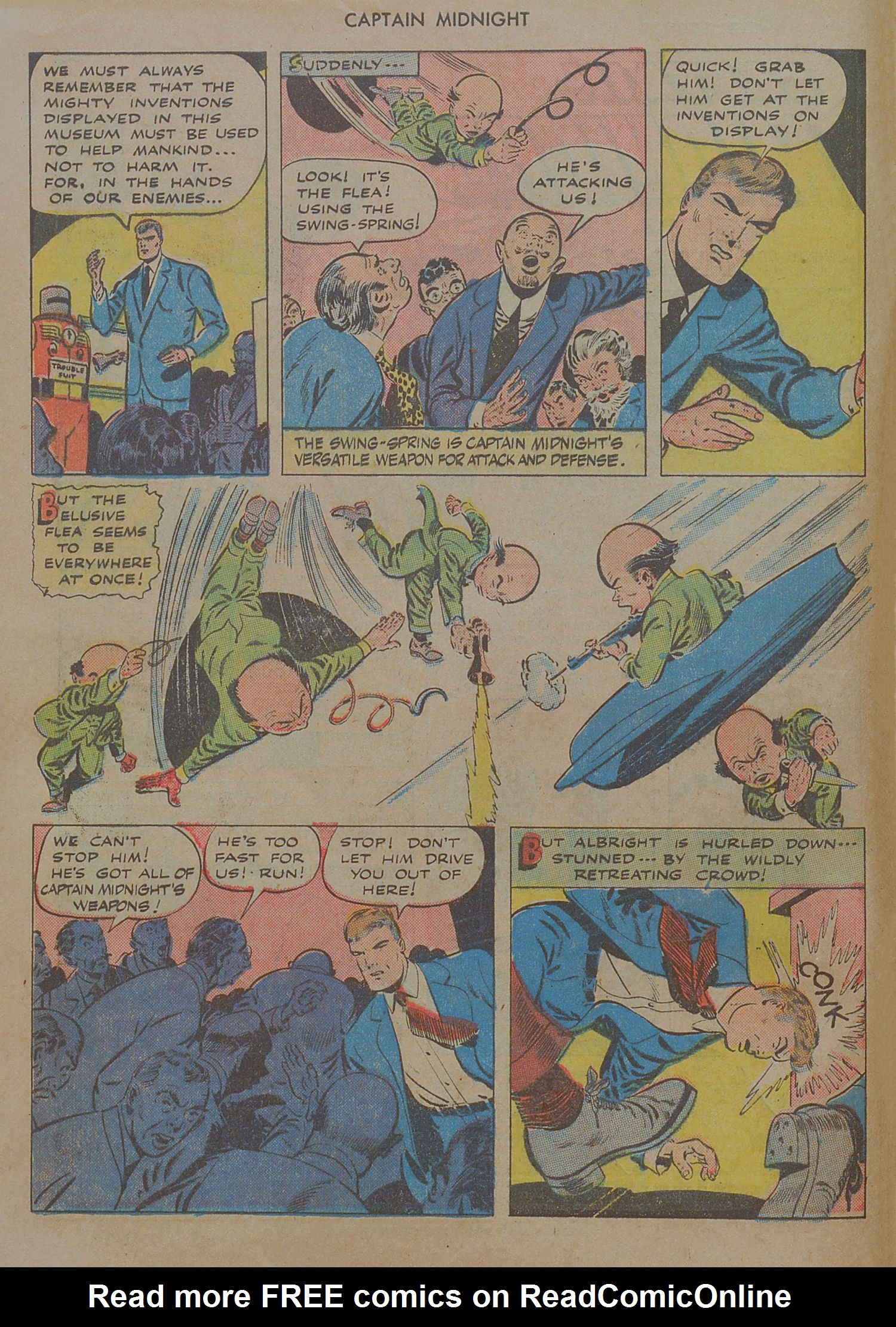 Read online Captain Midnight (1942) comic -  Issue #67 - 4