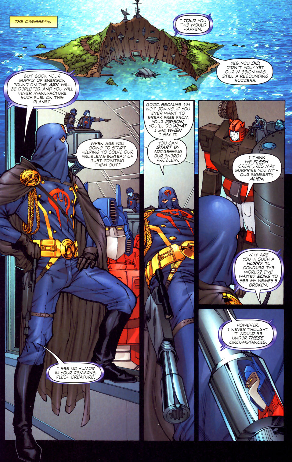 Read online G.I. Joe vs. The Transformers comic -  Issue #2 - 4