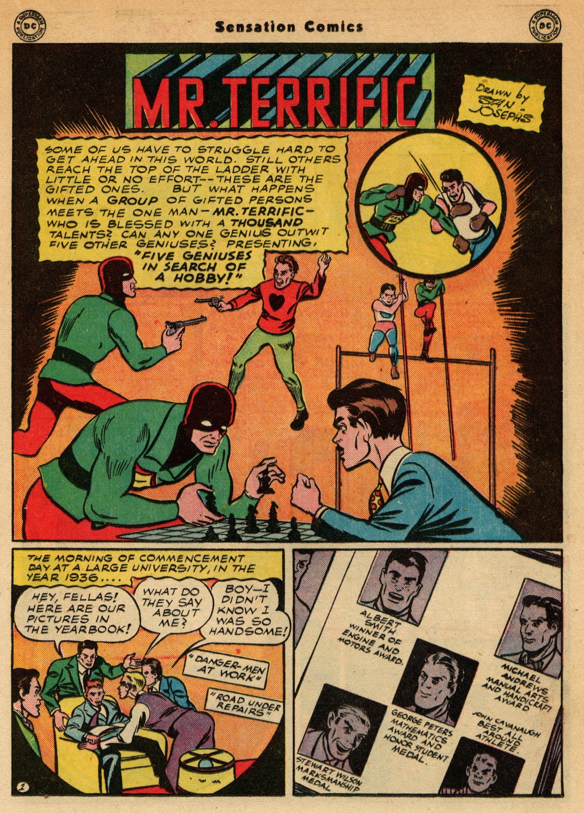 Read online Sensation (Mystery) Comics comic -  Issue #51 - 25