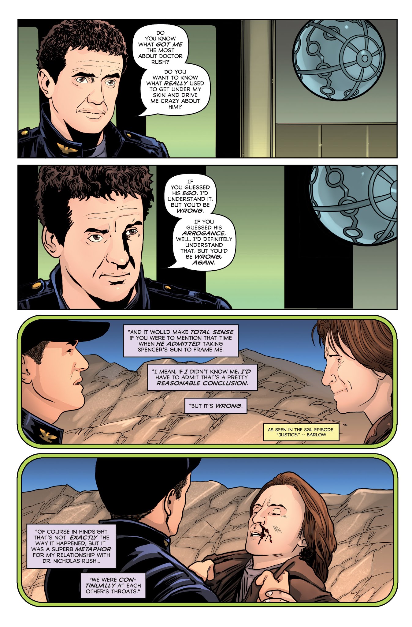 Read online Stargate Atlantis / Stargate Universe Anthology comic -  Issue #2 - 7