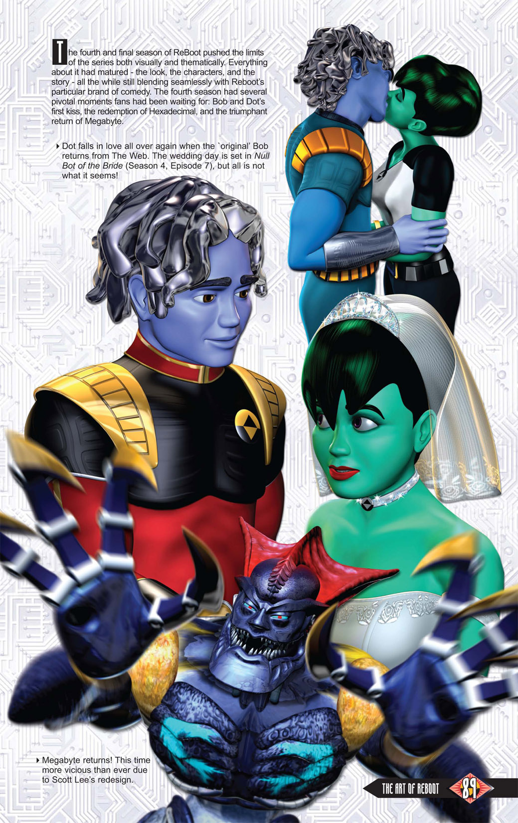 Read online The Art of Reboot comic -  Issue # TPB - 88