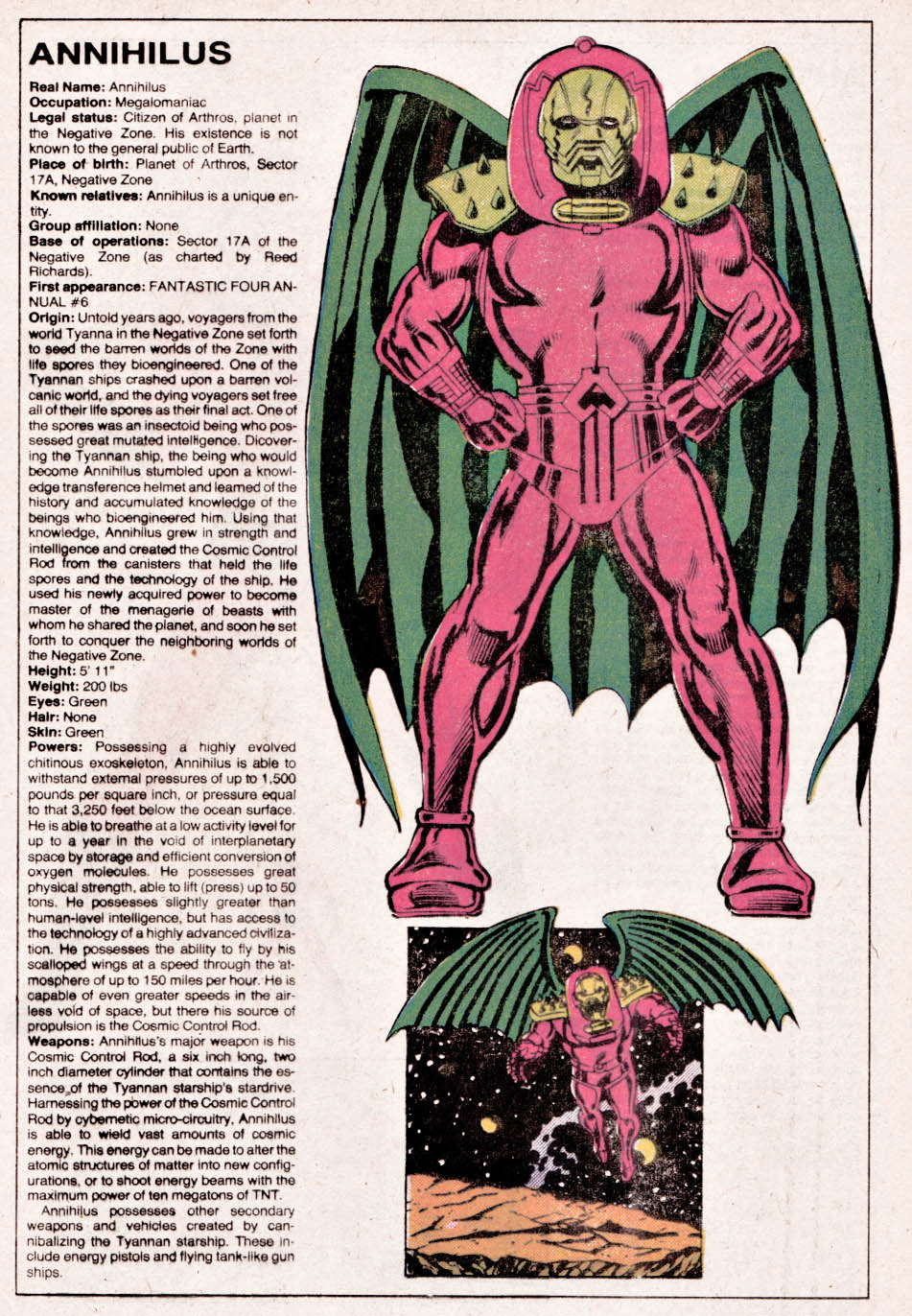 The Official Handbook of the Marvel Universe issue 1 - Page 13