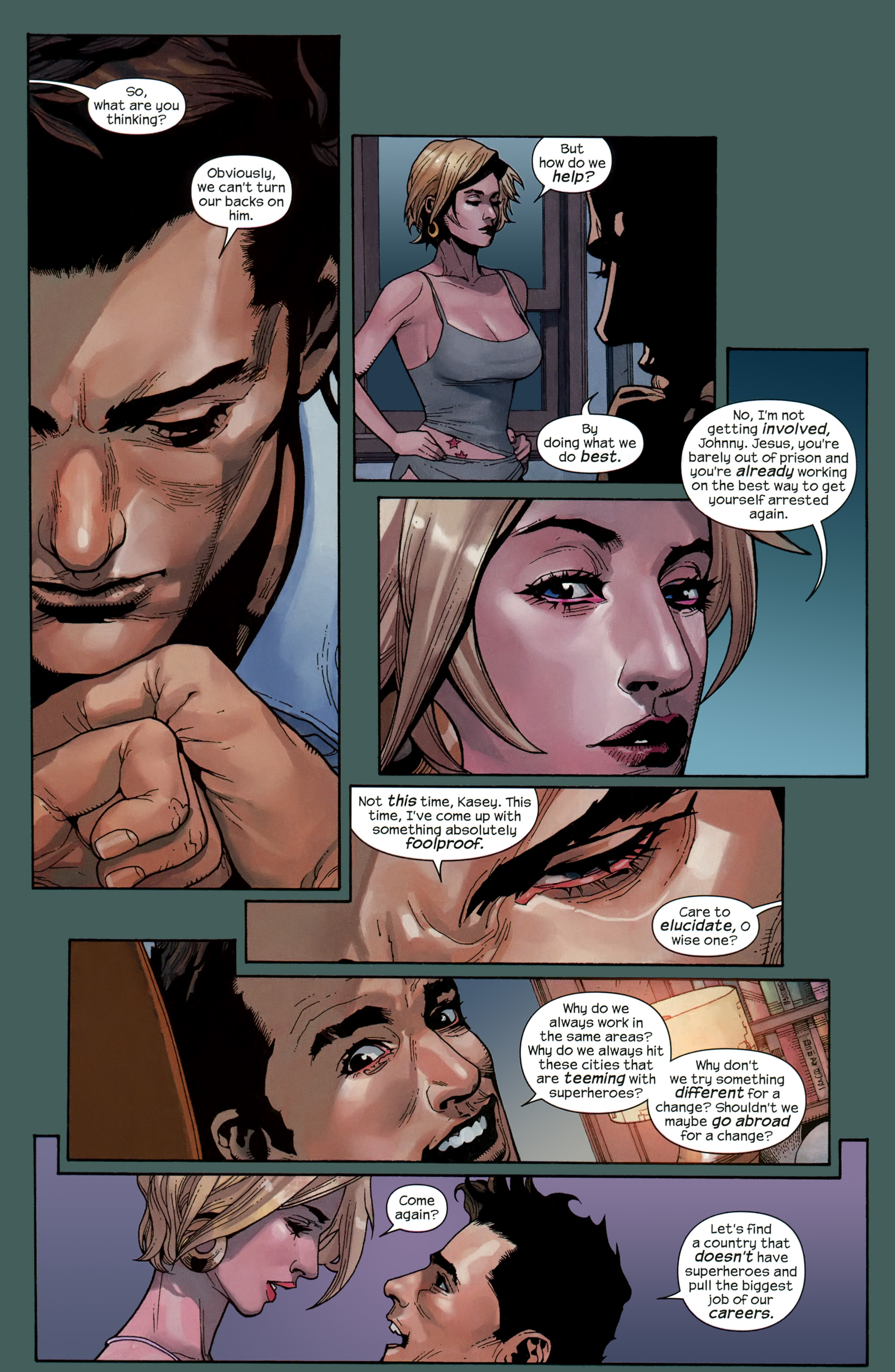 Read online Supercrooks comic -  Issue #1 - 24