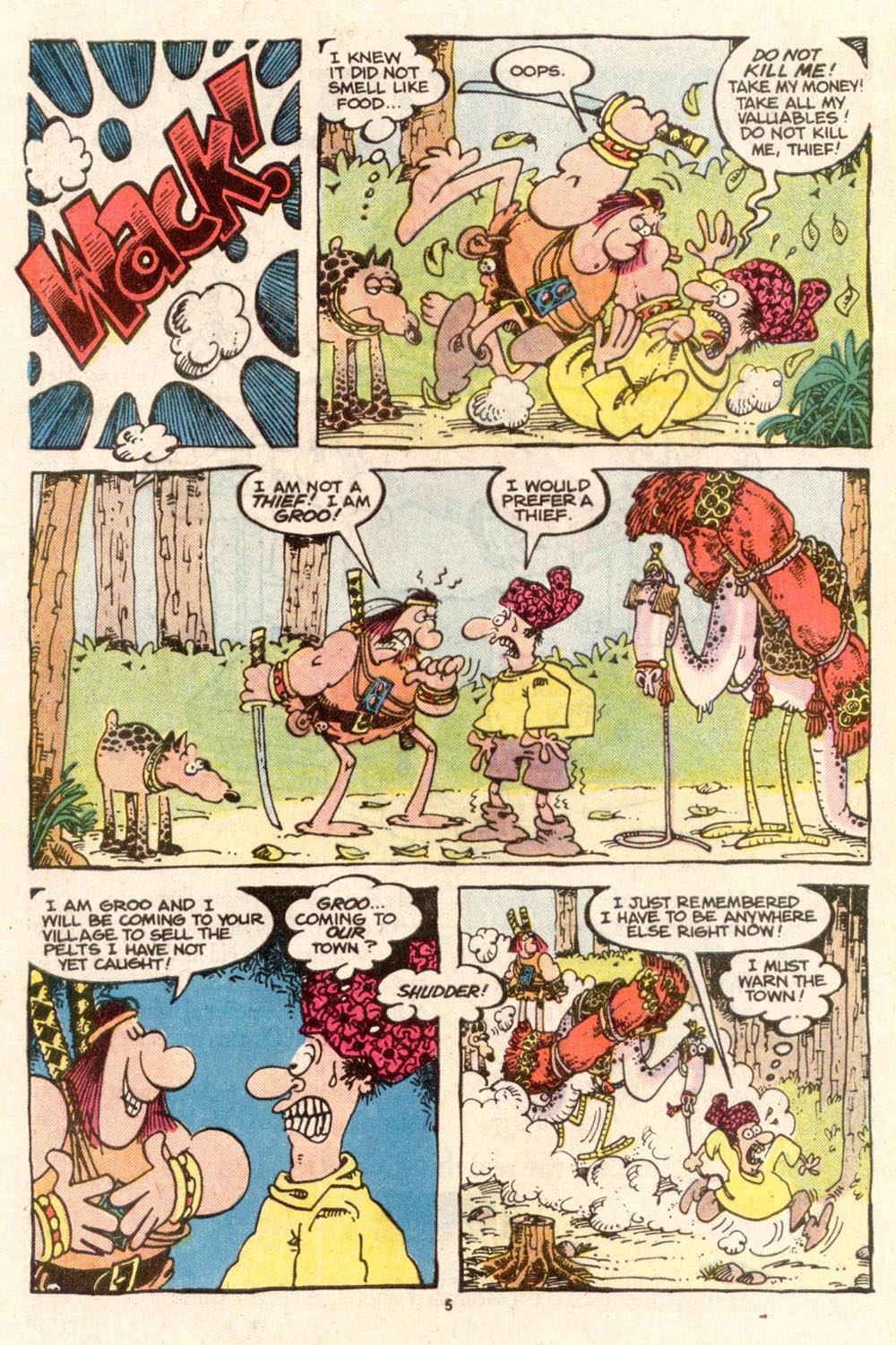 Read online Sergio Aragonés Groo the Wanderer comic -  Issue #37 - 5