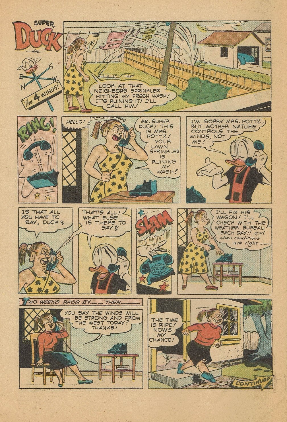 Read online Super Duck Comics comic -  Issue #69 - 10