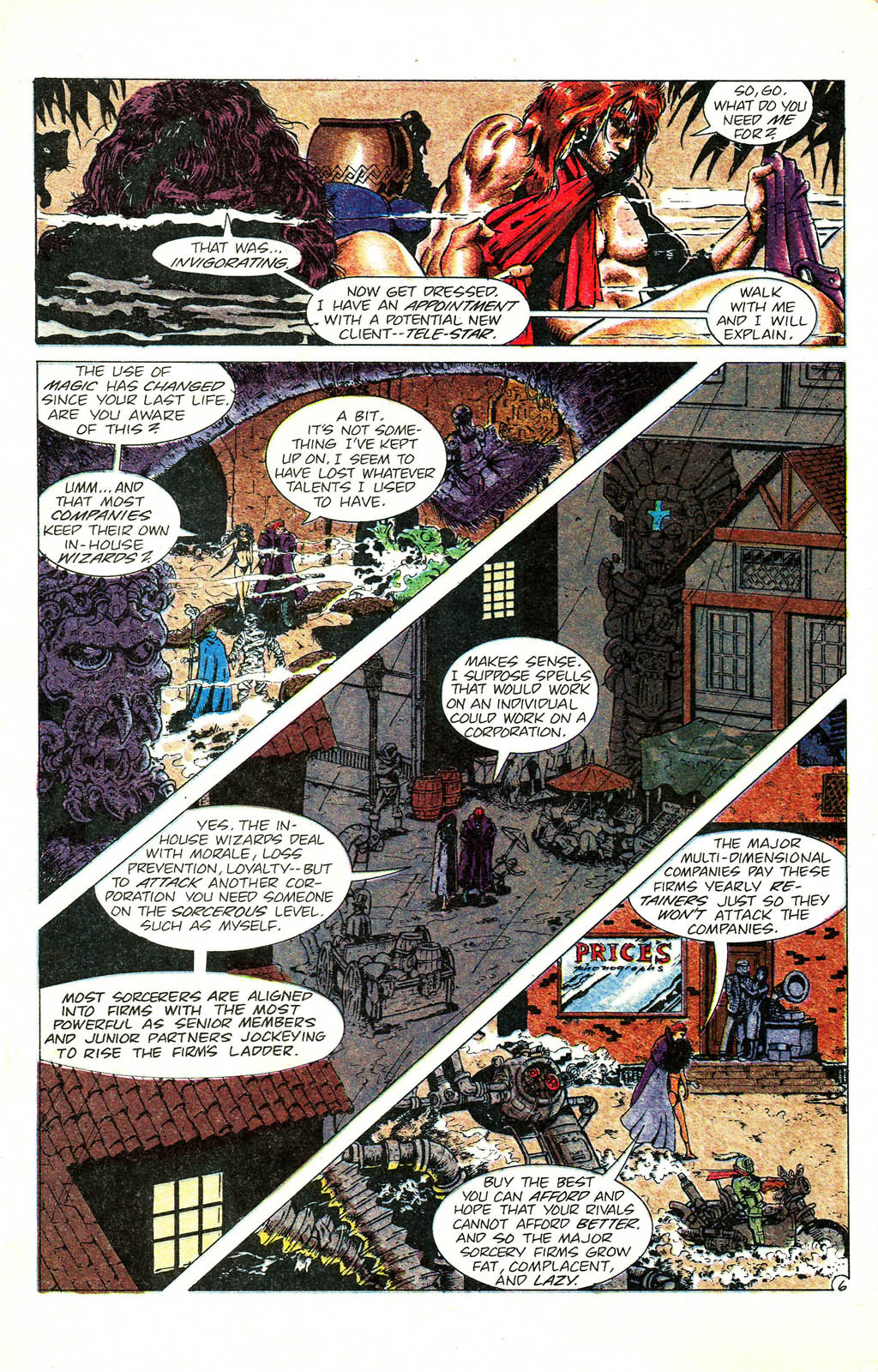 Read online Grimjack comic -  Issue #58 - 8