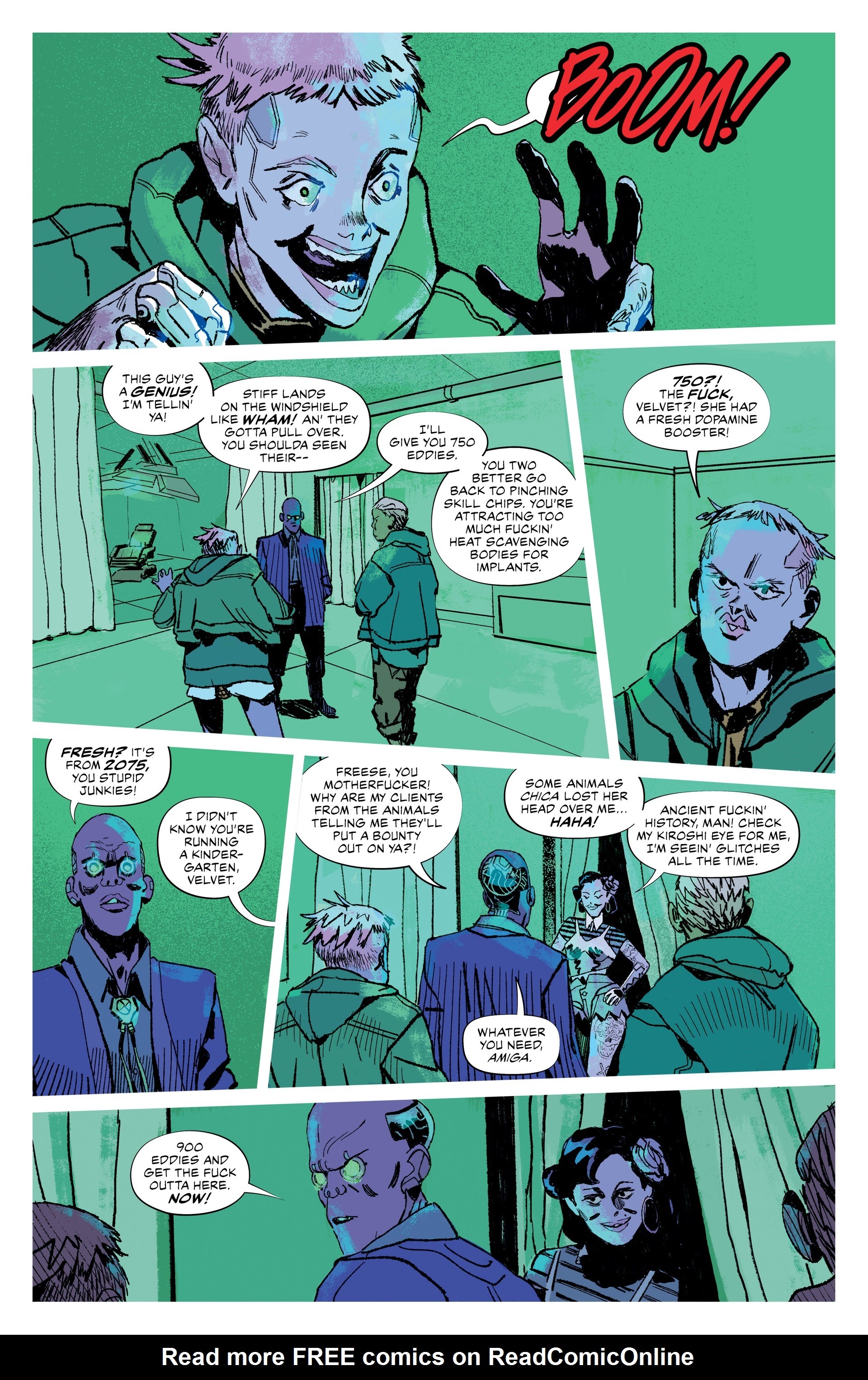 Read online Cyberpunk 2077: Big City Dreams (2022) comic -  Issue # Full - 18