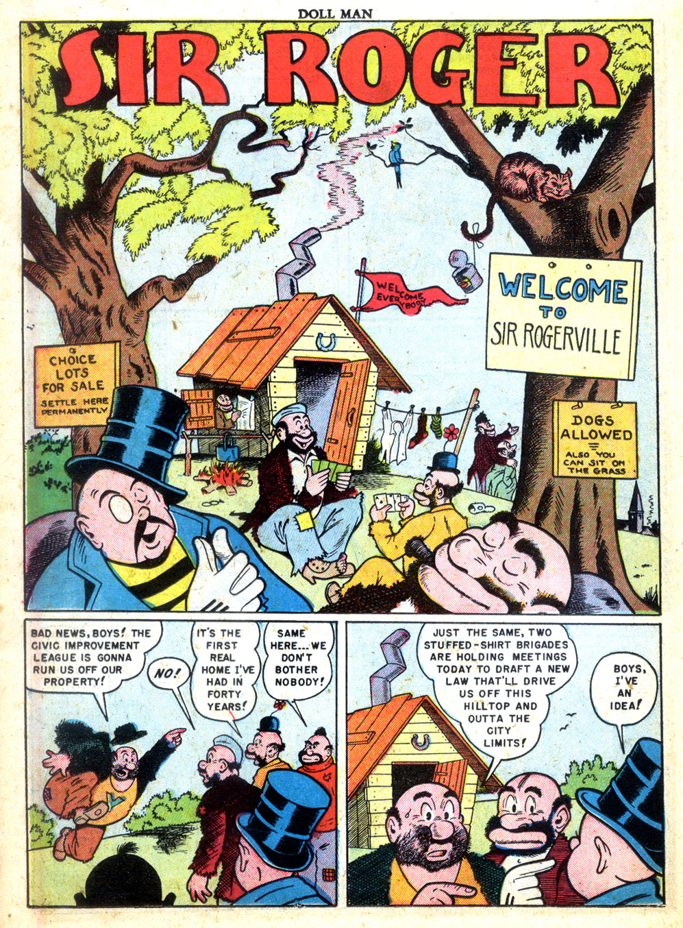 Read online Doll Man comic -  Issue #31 - 34