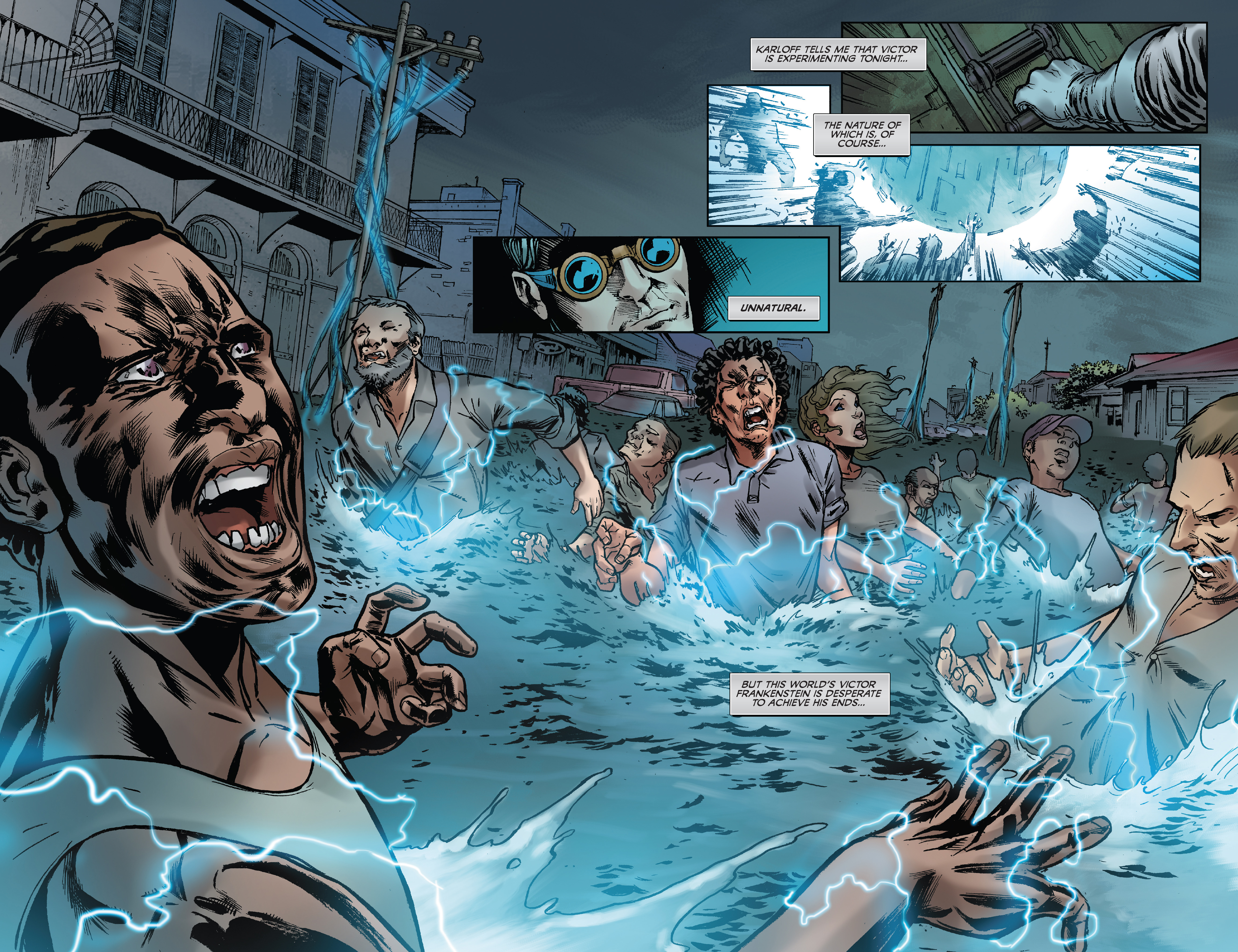 Read online Dean Koontz's Frankenstein: Storm Surge comic -  Issue #2 - 20