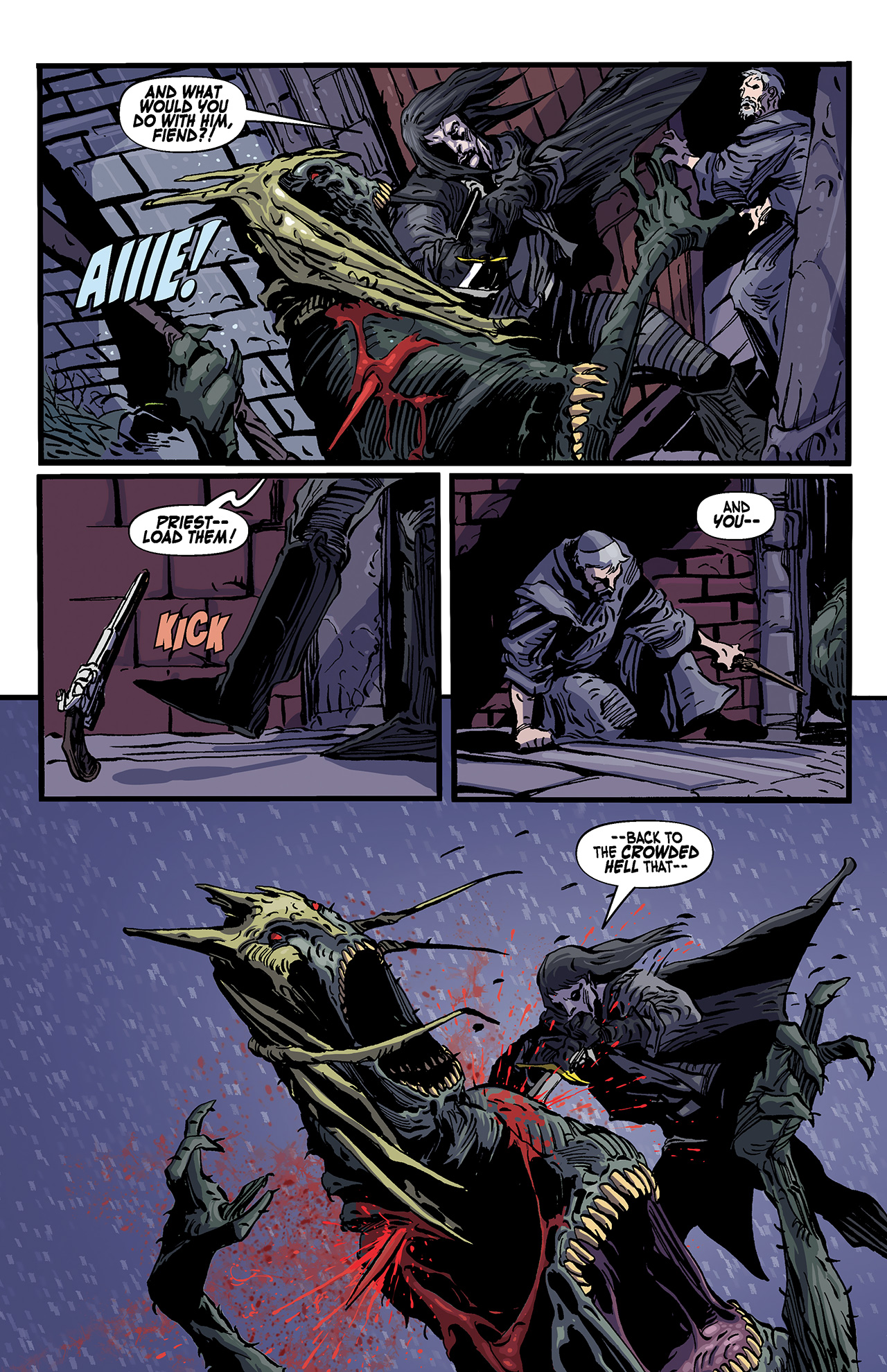 Read online Solomon Kane: Death's Black Riders comic -  Issue #4 - 7