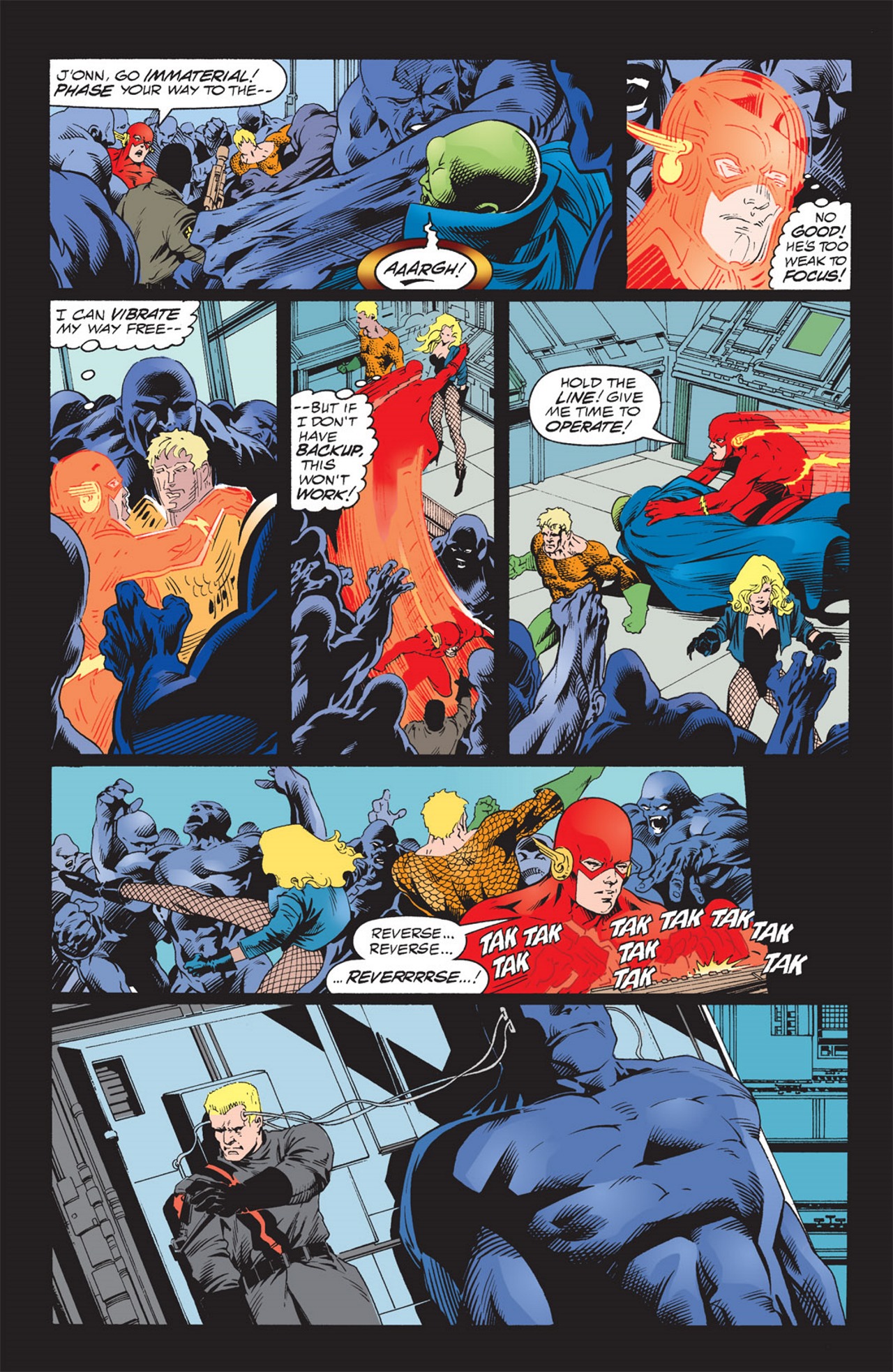 Read online JLA: Year One comic -  Issue #10 - 15