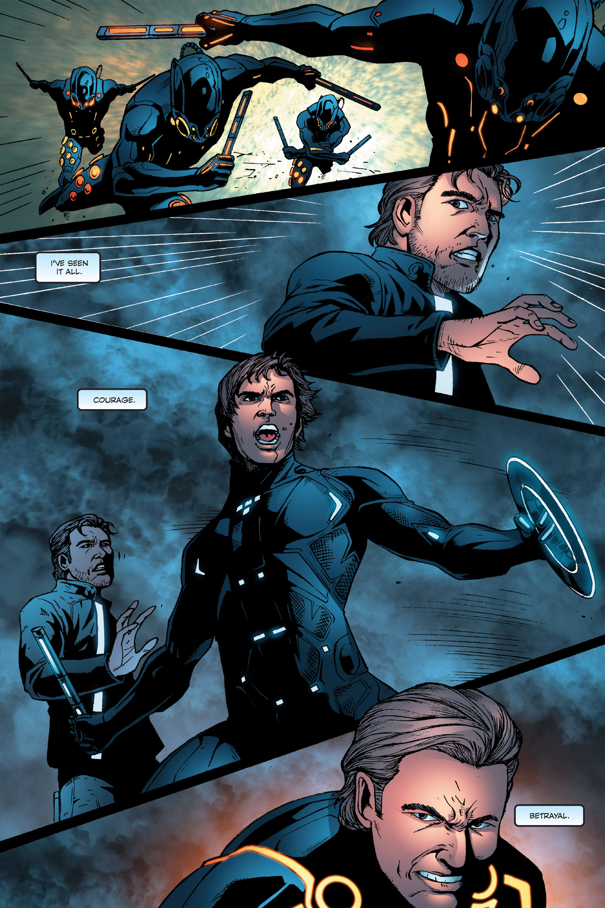 Read online TRON: Betrayal comic -  Issue # TPB - 110