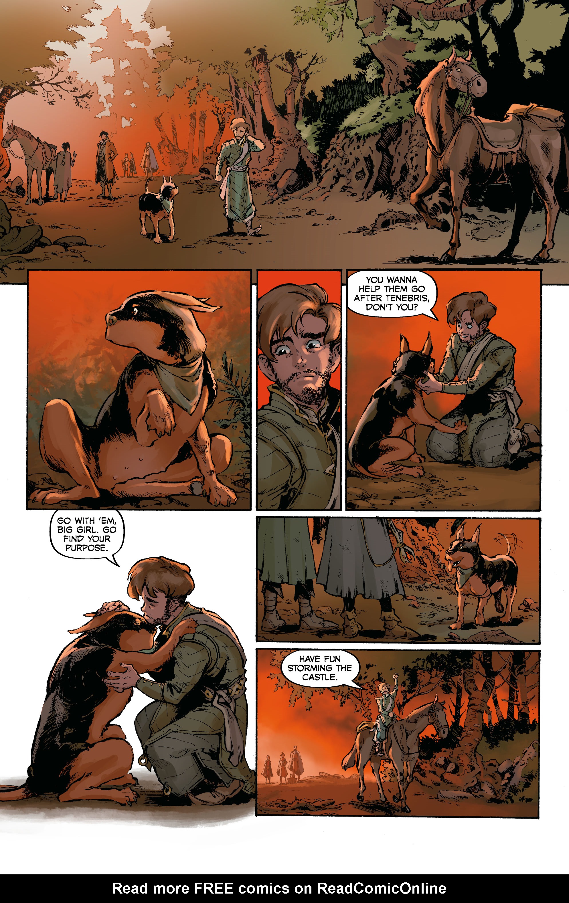 Read online Dragon Age: Blue Wraith comic -  Issue #3 - 19