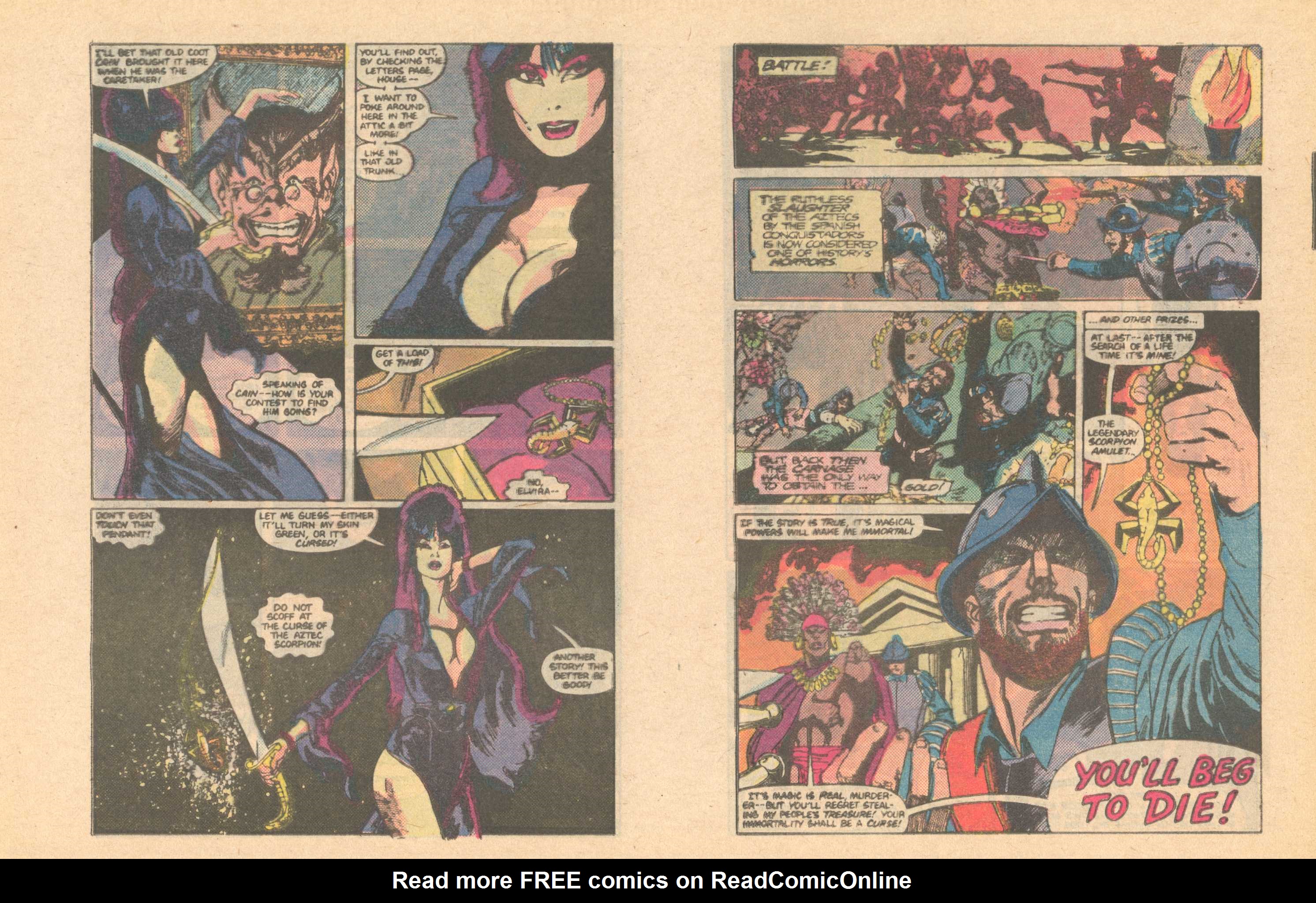 Elvira's House of Mystery Issue #6 #7 - English 20
