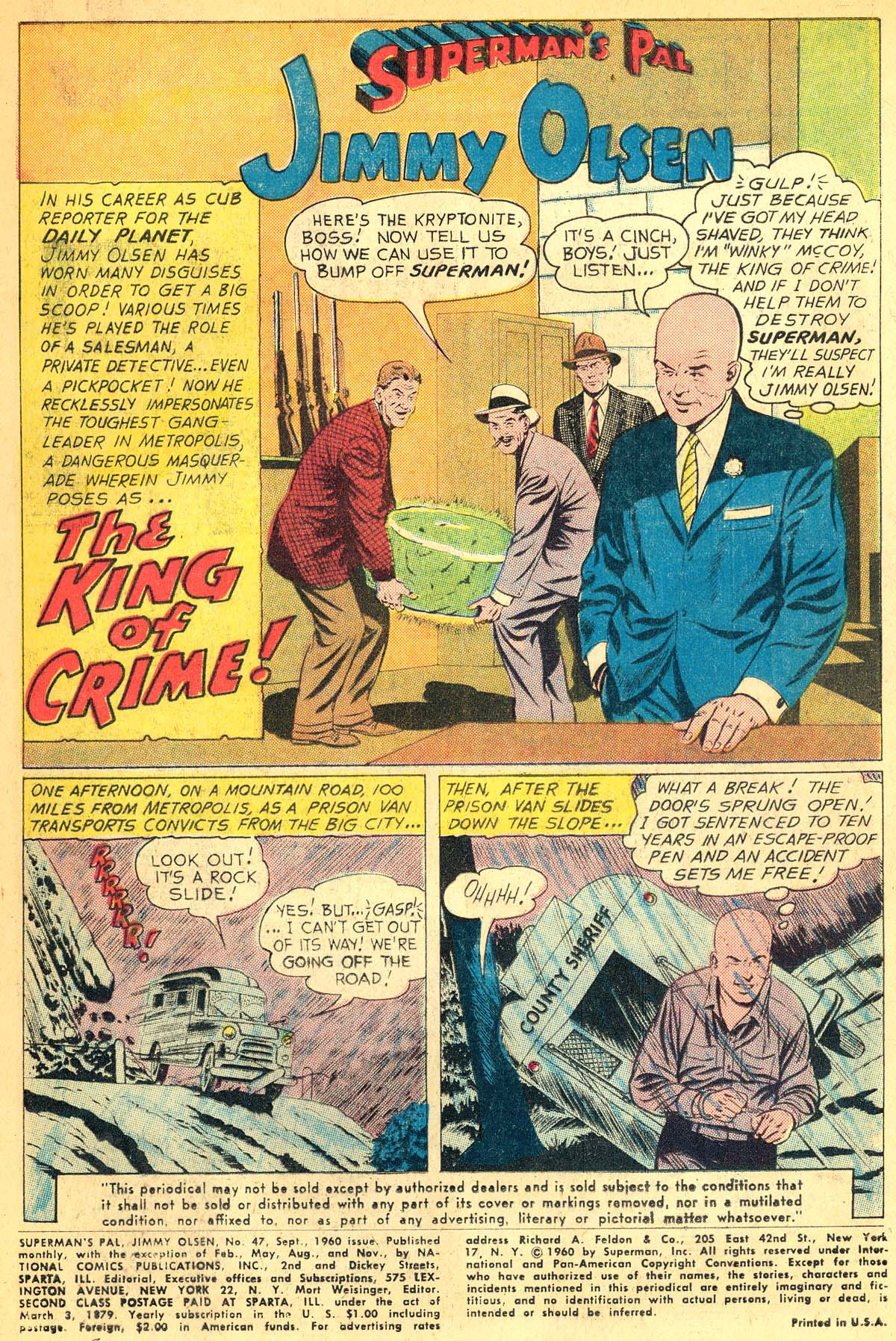 Read online Superman's Pal Jimmy Olsen comic -  Issue #47 - 3