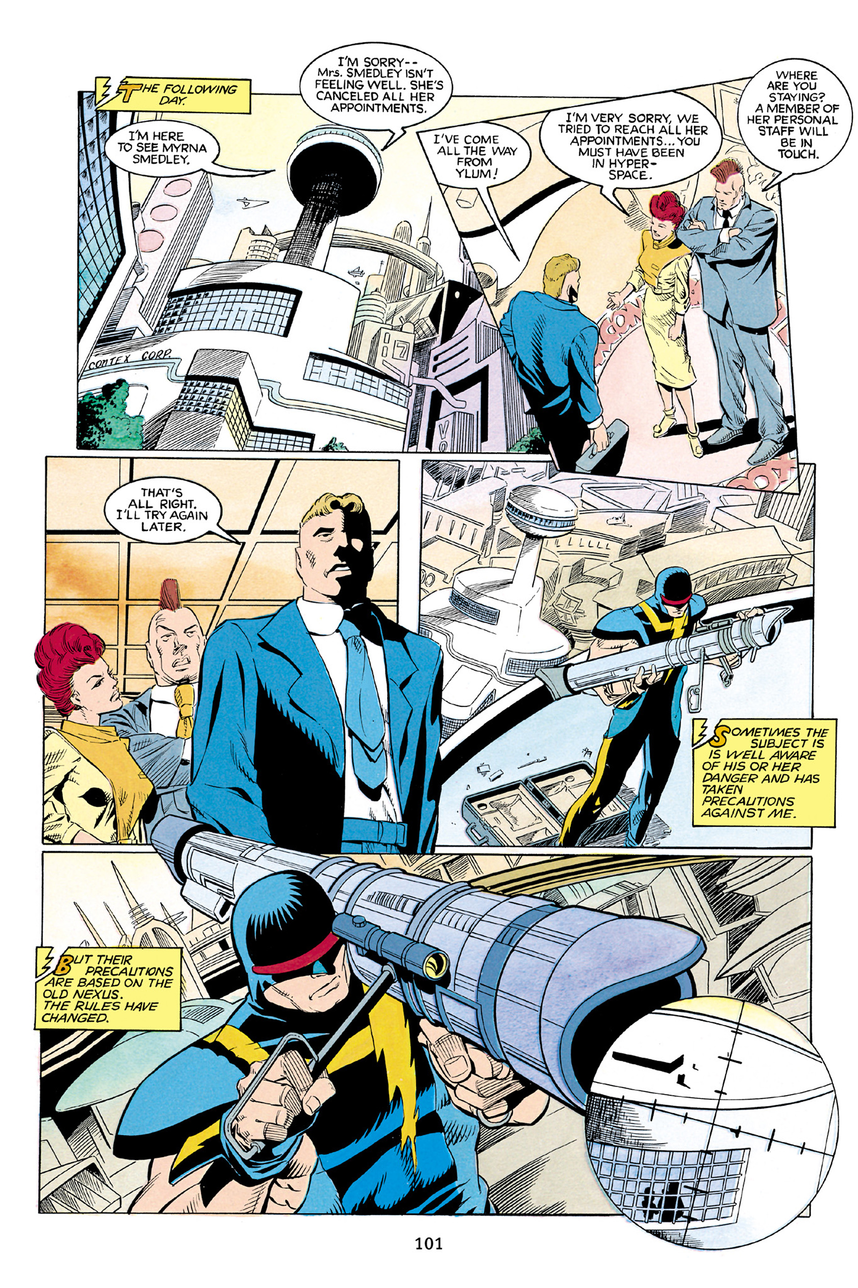 Read online Nexus Omnibus comic -  Issue # TPB 6 - 100