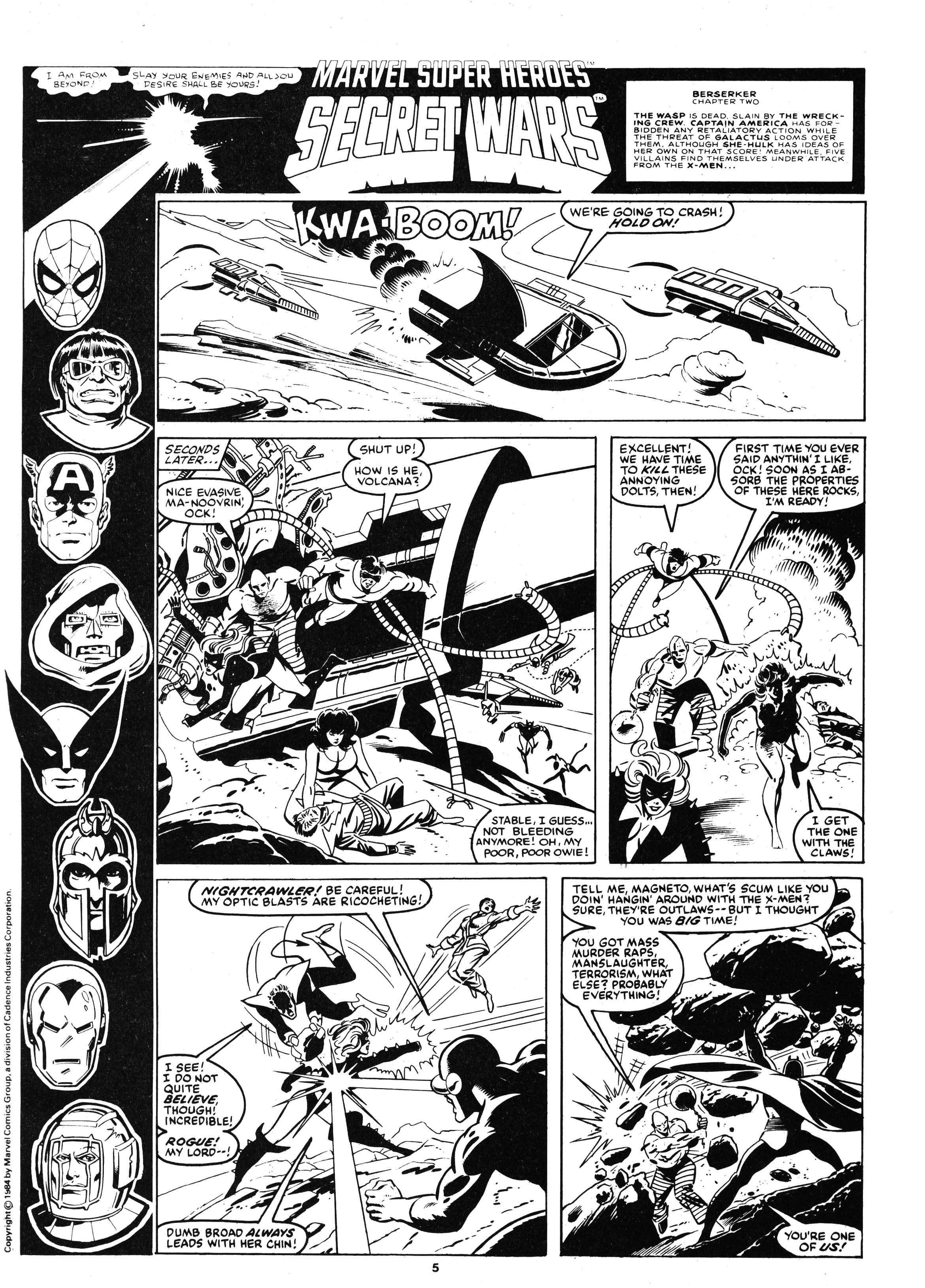 Read online Secret Wars (1985) comic -  Issue #13 - 5