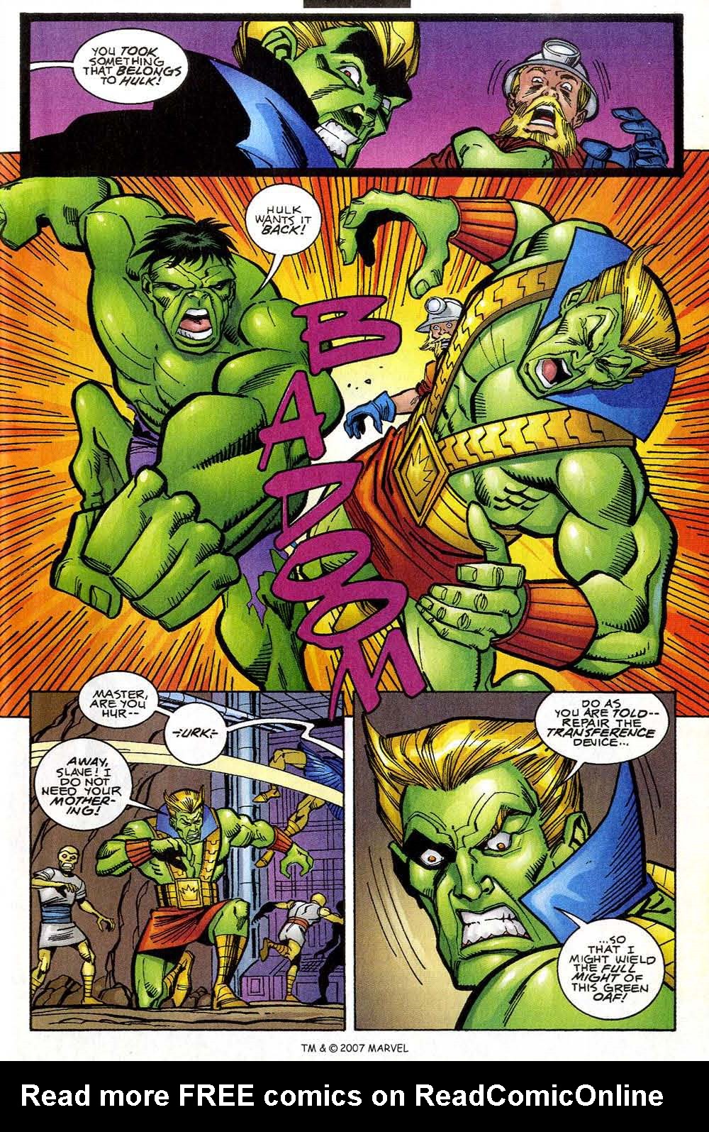 Read online Hulk (1999) comic -  Issue #10 - 9