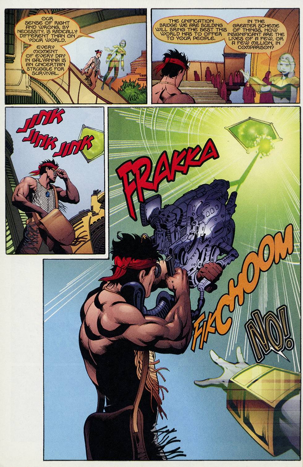 Read online Turok comic -  Issue #4 - 19