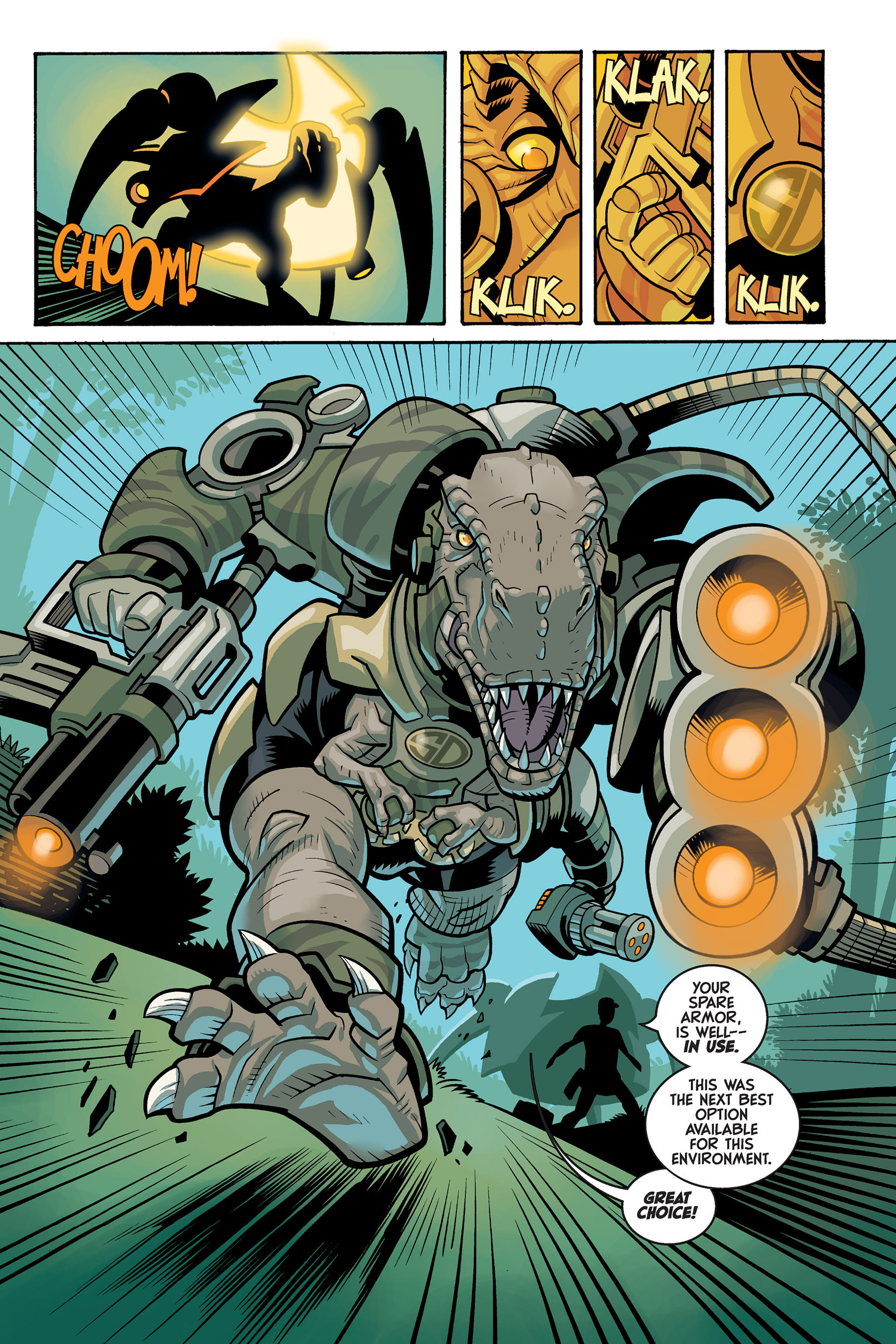 Read online Super Dinosaur (2011) comic -  Issue # _TPB 2 - 113