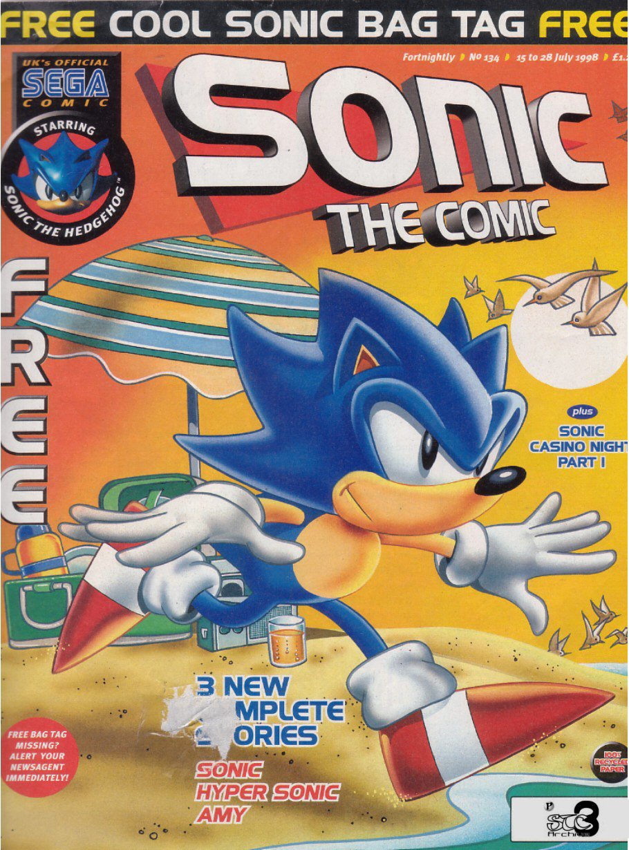 Read online Sonic the Comic comic -  Issue #134 - 1