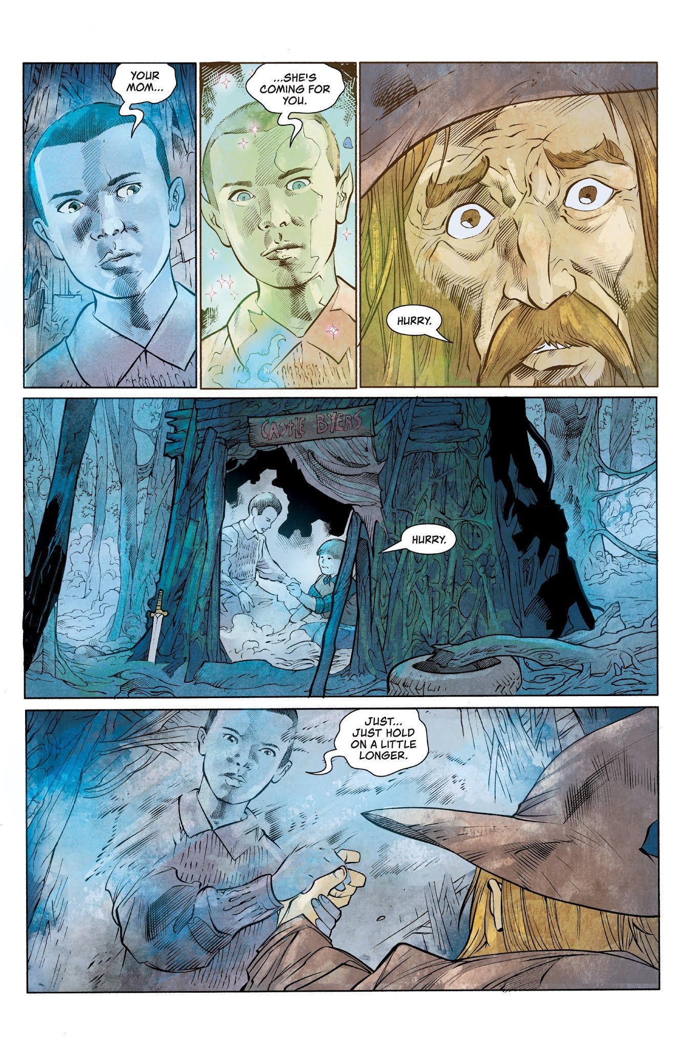 Read online Stranger Things comic -  Issue #4 - 9