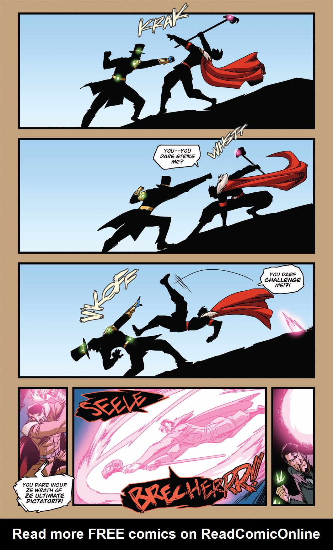 Read online Time Lincoln: Fists of Führer comic -  Issue # Full - 23