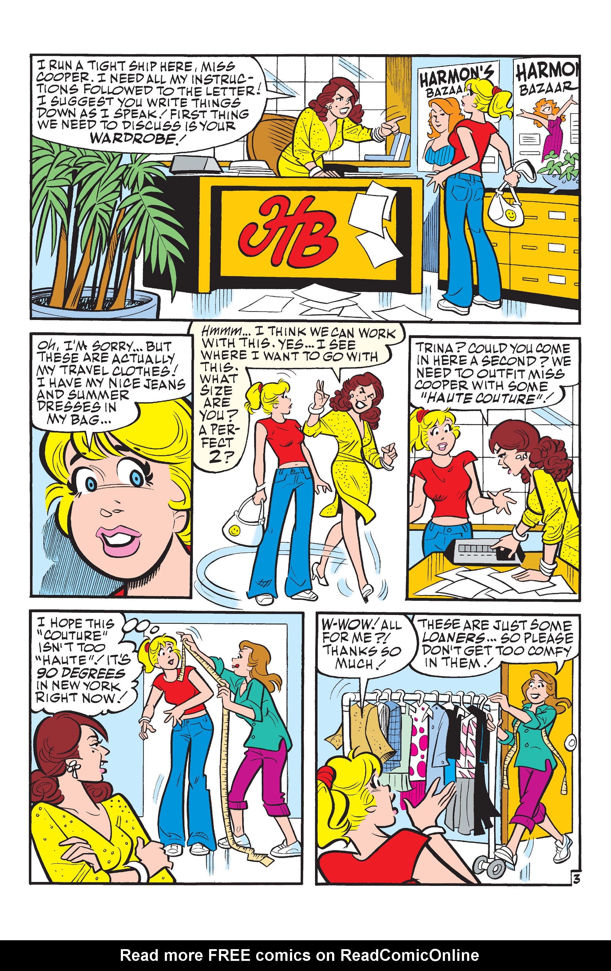 Read online Betty's Cool Fashions comic -  Issue # TPB - 63
