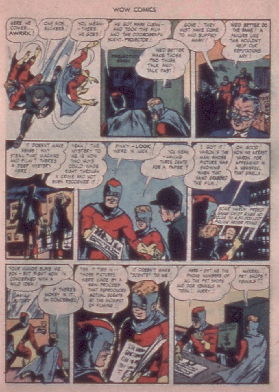 Read online Wow Comics comic -  Issue #49 - 17