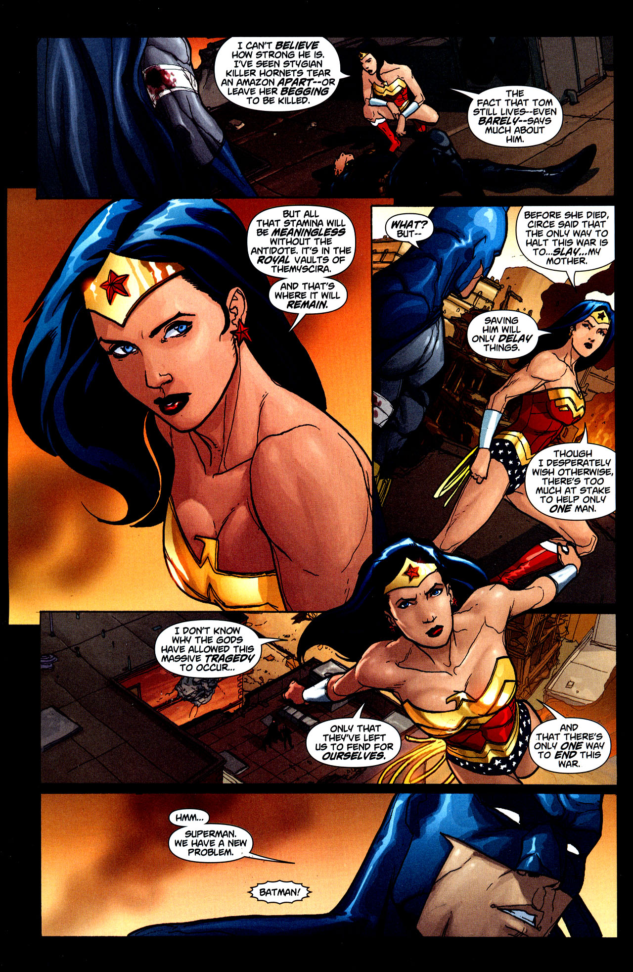 Read online Amazons Attack comic -  Issue #3 - 17