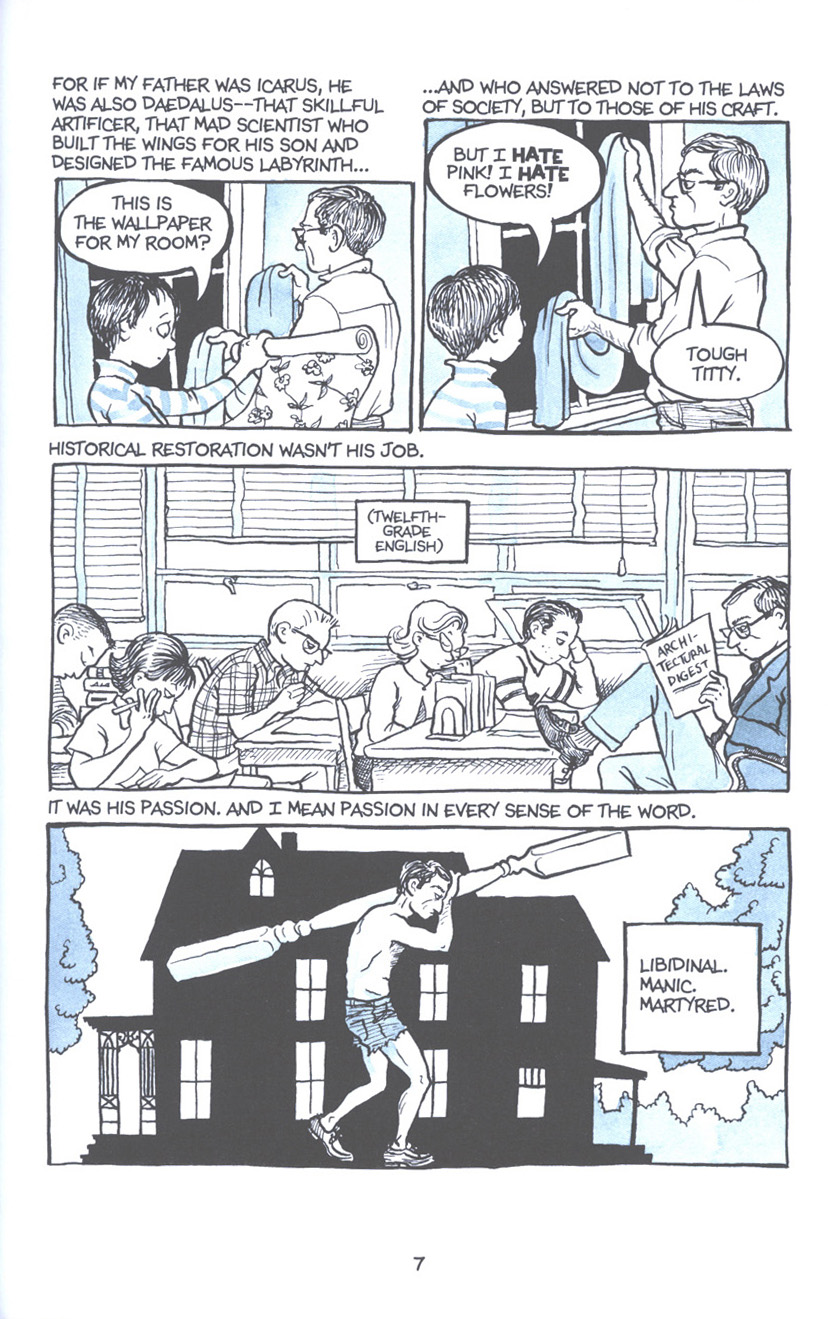 Read online Fun Home: A Family Tragicomic comic -  Issue # TPB - 14