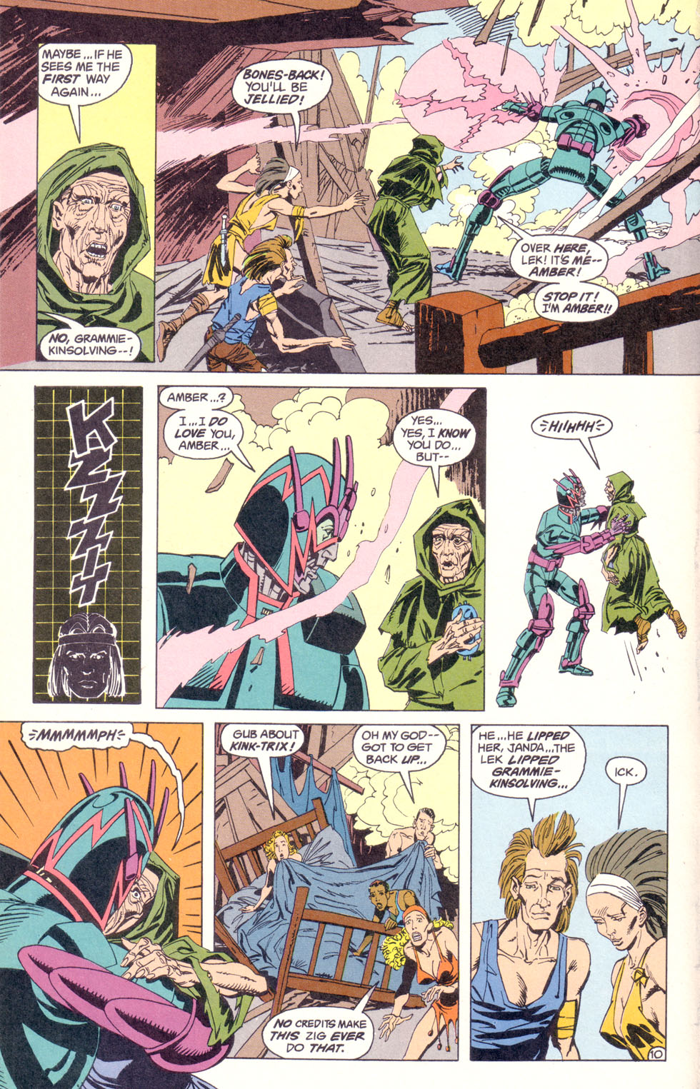 Read online Electric Warrior comic -  Issue #11 - 11