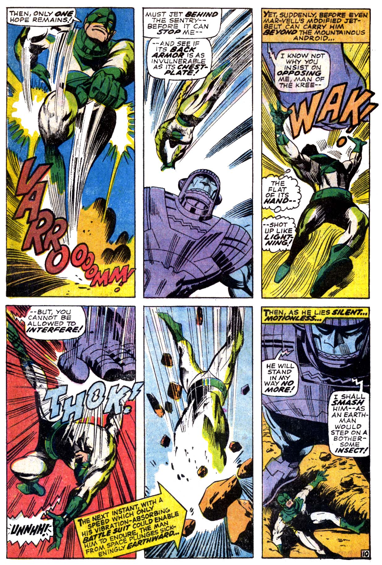 Read online Captain Marvel (1968) comic -  Issue #1 - 11