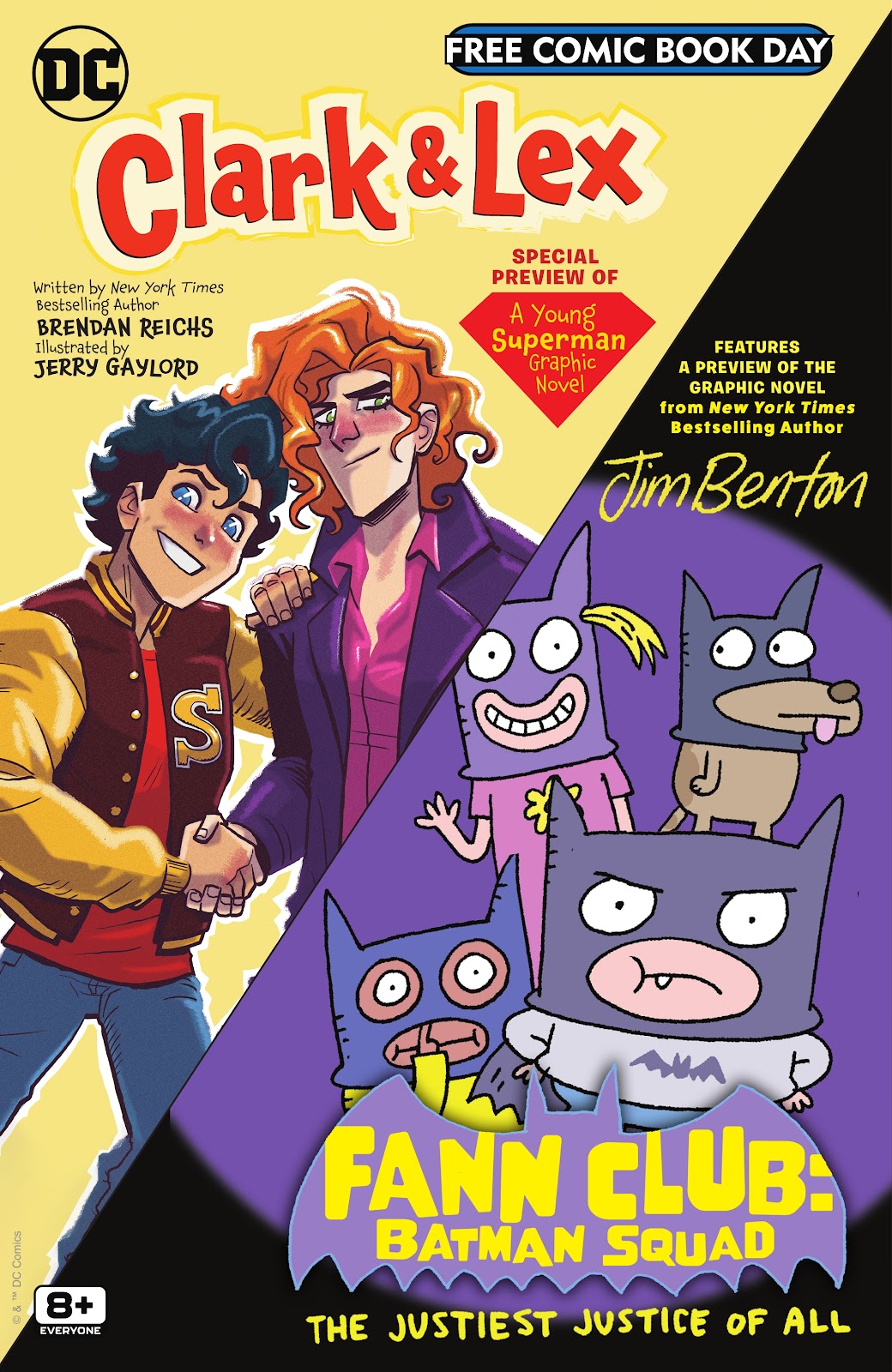 <{ $series->title }} issue Clark & Lex and Fann Club - Batman Squad - Page 1