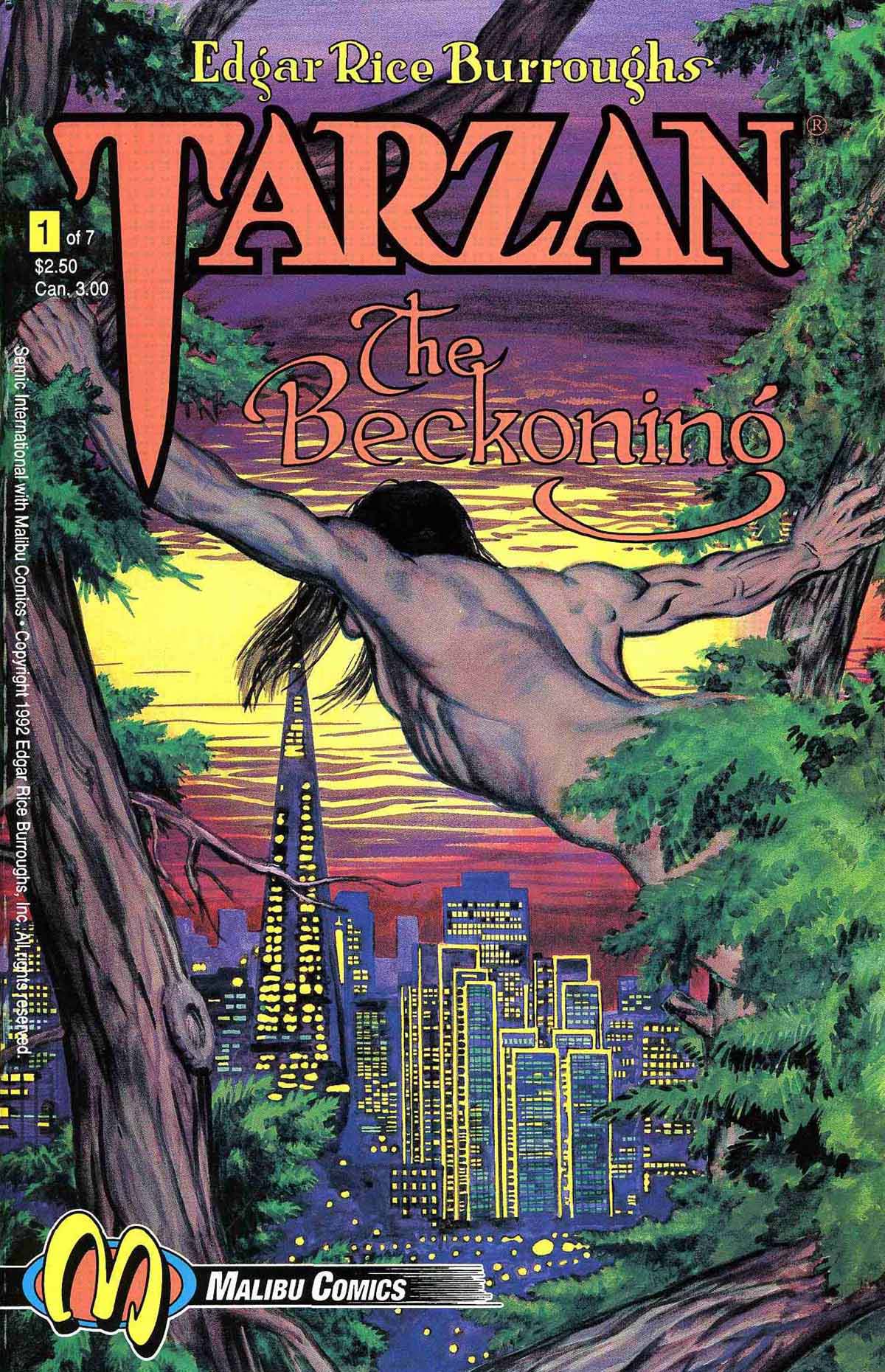 Read online Tarzan: The Beckoning comic -  Issue #1 - 1