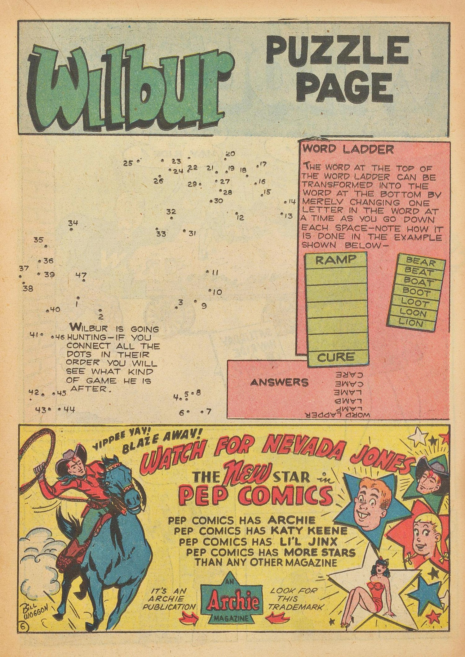 Read online Wilbur Comics comic -  Issue #19 - 23