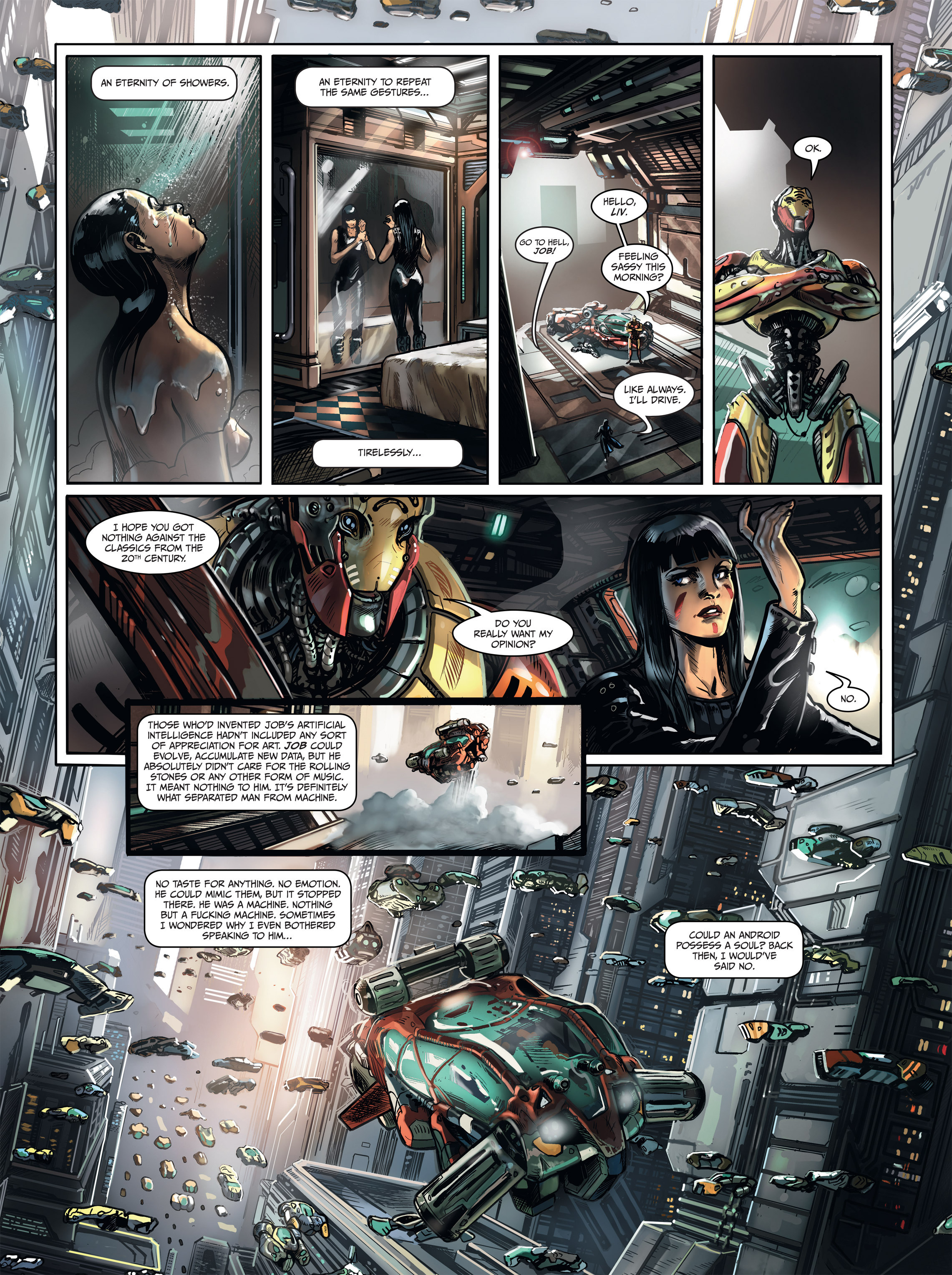 Read online Androïds comic -  Issue #1 - 7