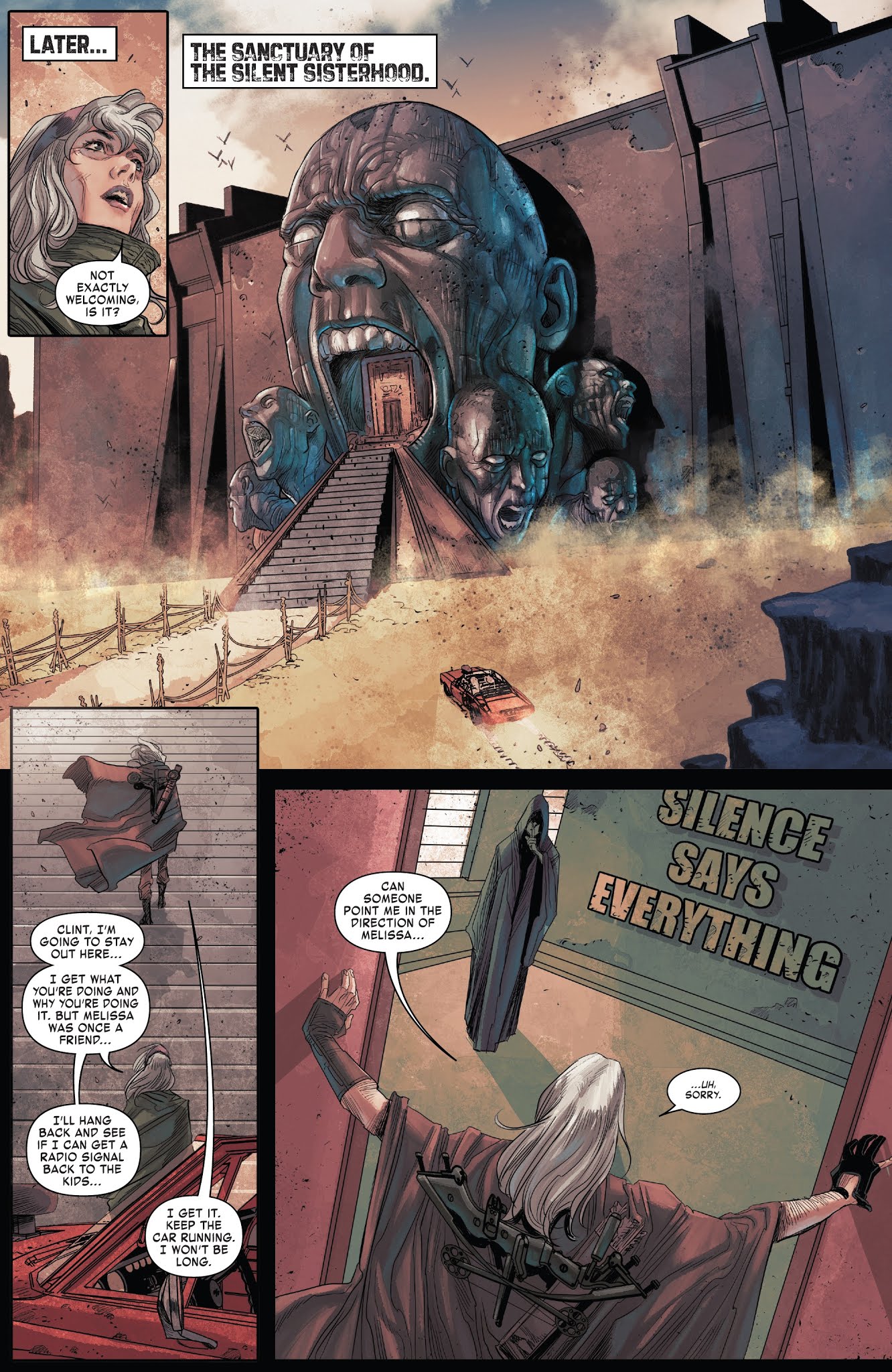 Read online Old Man Hawkeye comic -  Issue #8 - 19