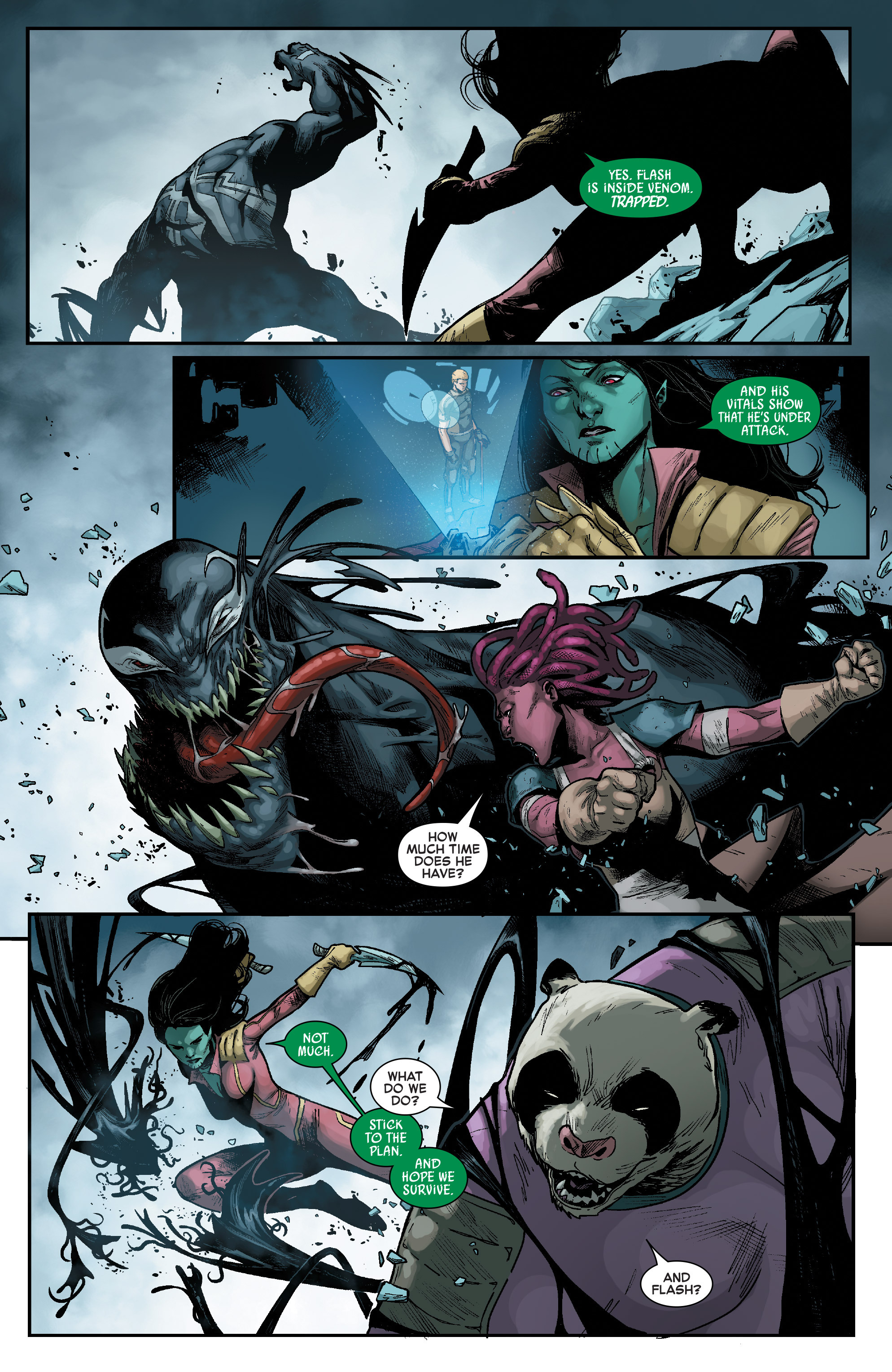 Read online Venom: Space Knight comic -  Issue #9 - 10