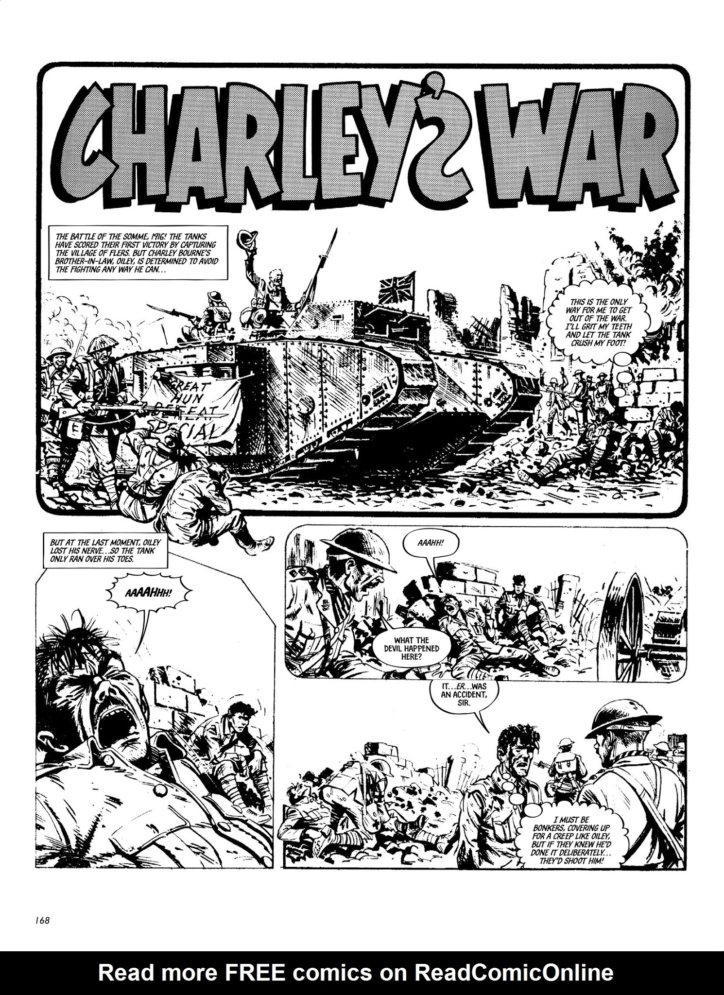 Read online Charley's War: The Definitive Collection comic -  Issue # TPB - 168
