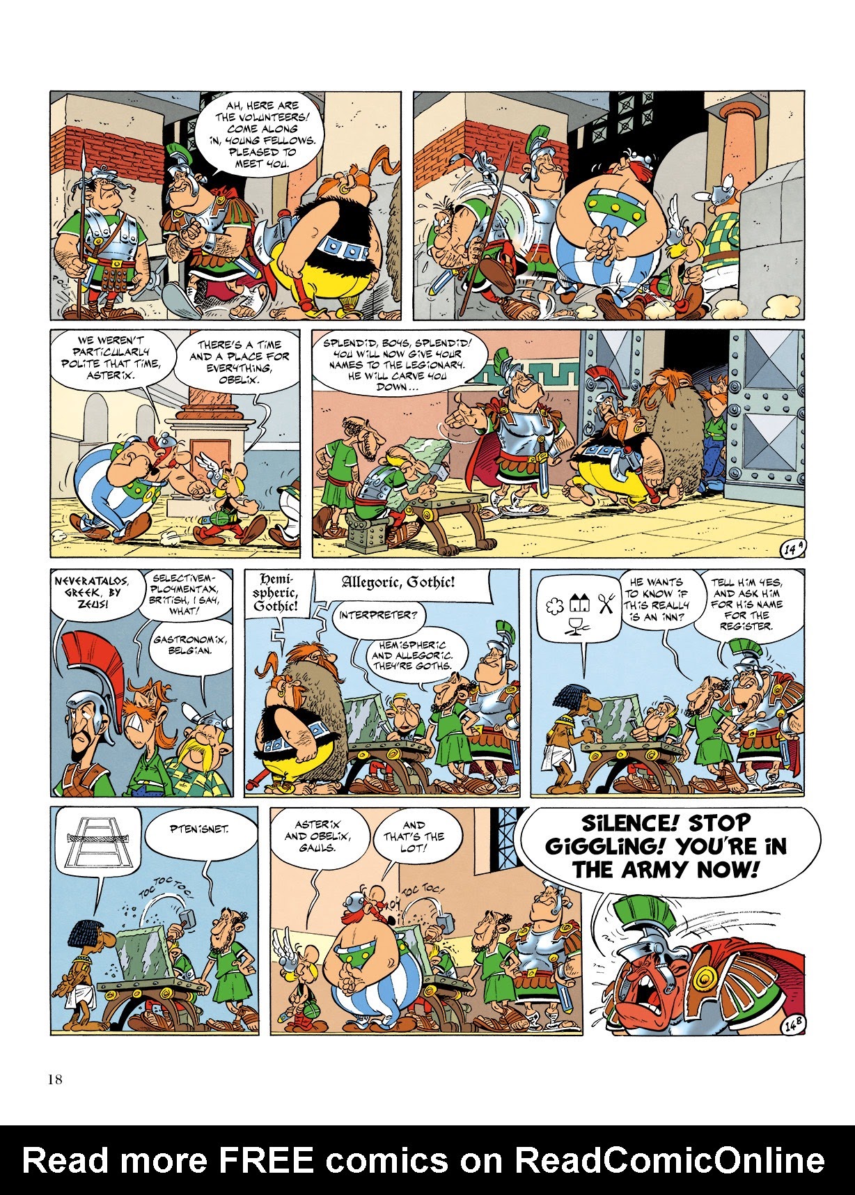 Read online Asterix comic -  Issue #10 - 19