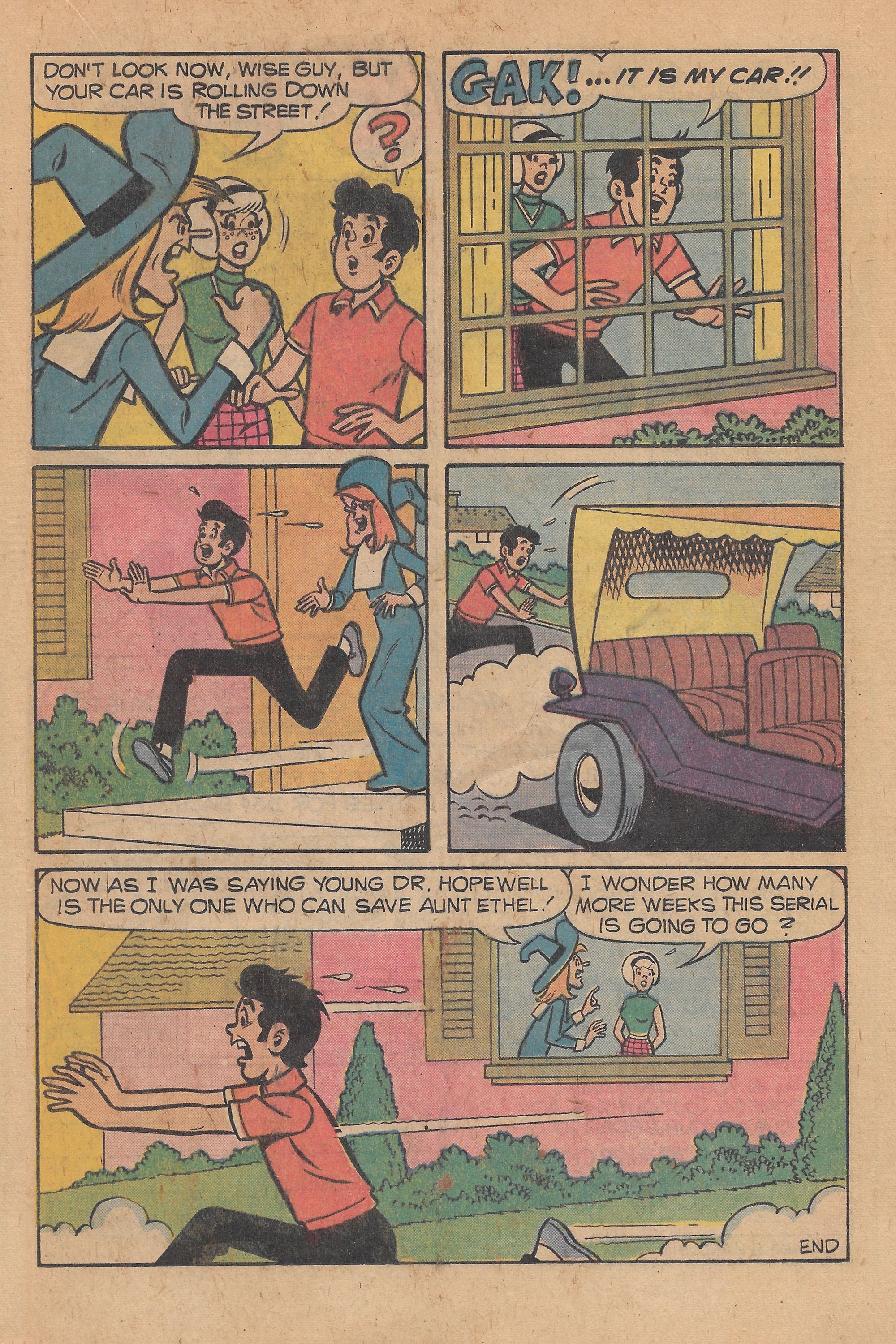 Read online Archie's TV Laugh-Out comic -  Issue #53 - 17