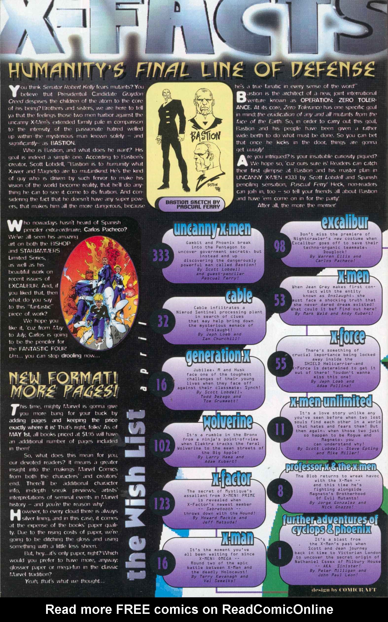 Read online X-Man comic -  Issue #16 - 24