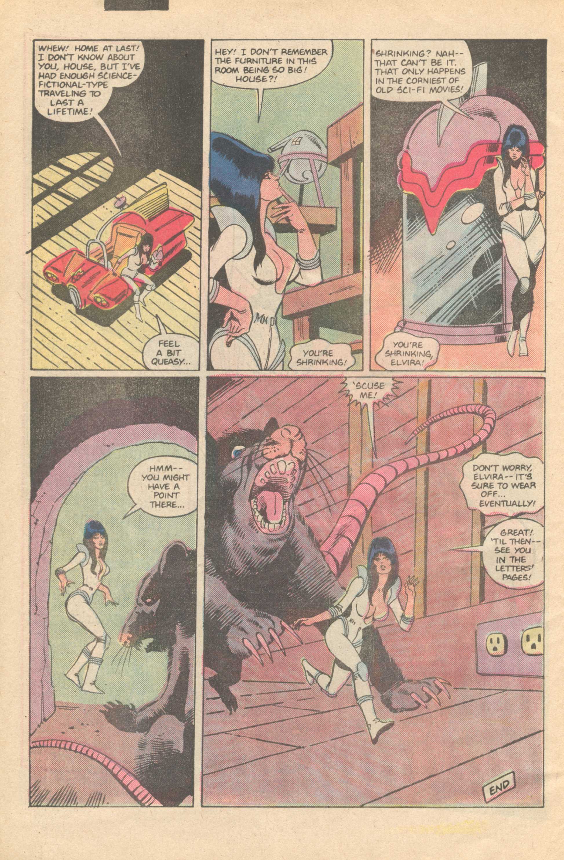 Read online Elvira's House of Mystery comic -  Issue #7 - 22